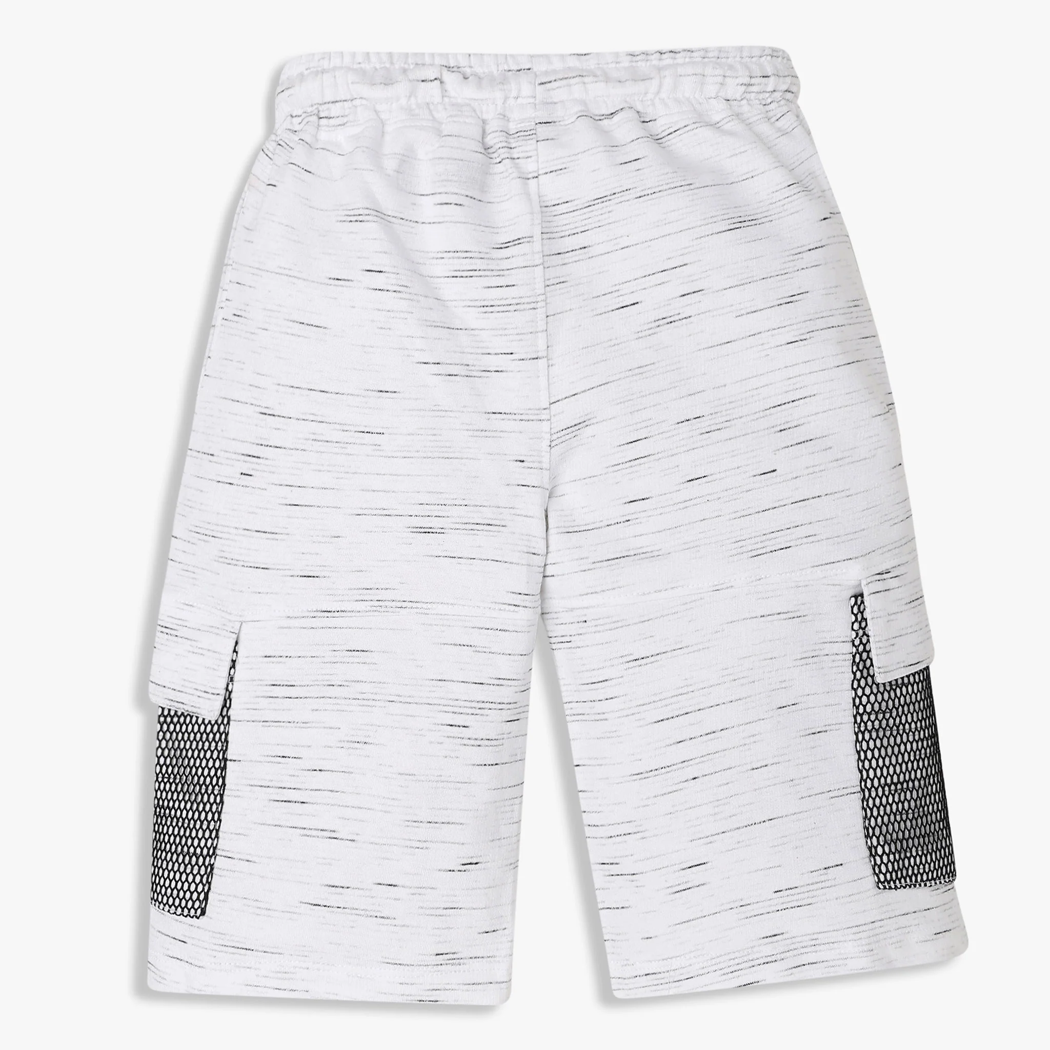 Boys Cotton Cut and Sew Knee Length Shorts - Image 5