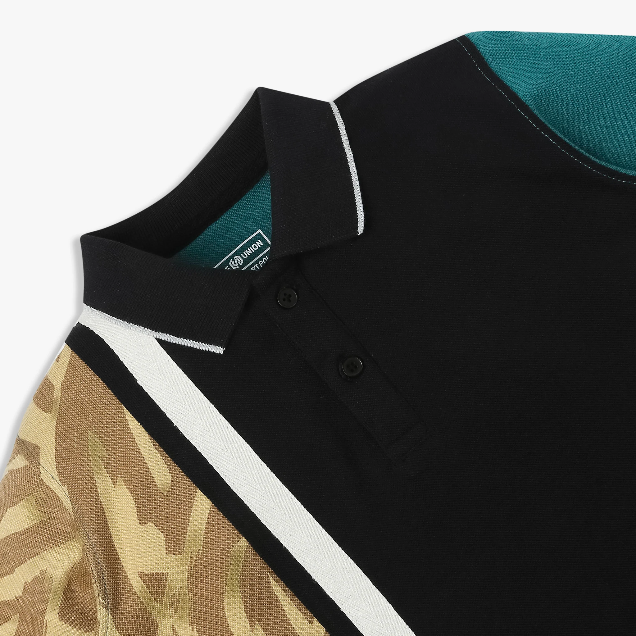 Boys Cotton Cut and Sew Polo T-Shirt - Image 3