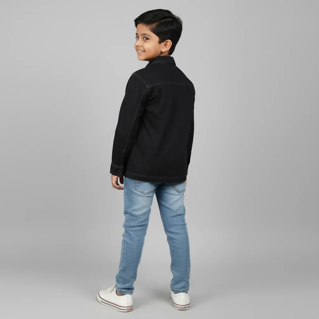 Boys Cotton Cut And Sew Shirt - Image 3