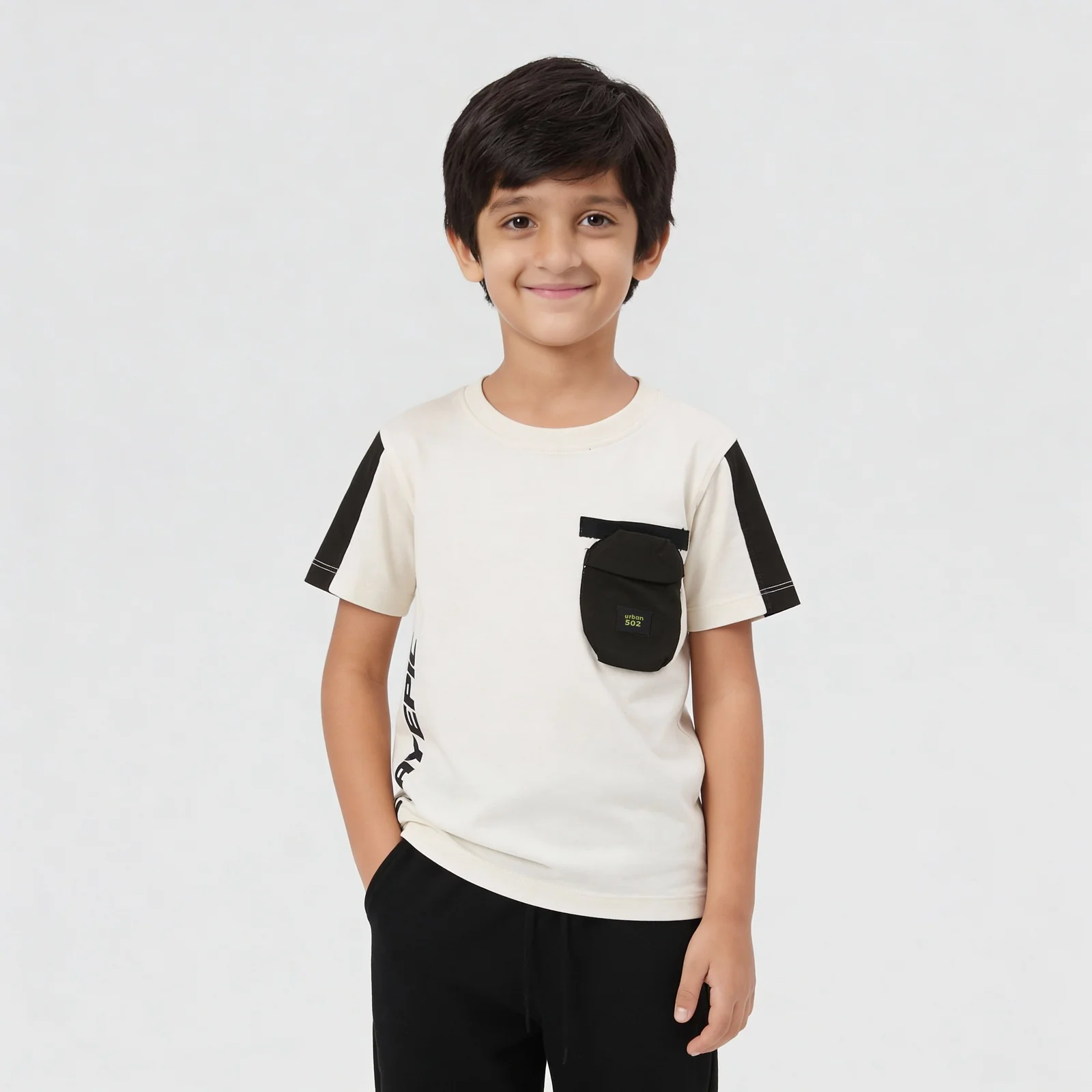 Boys Cotton Cut and Sew T-Shirt - Image 2