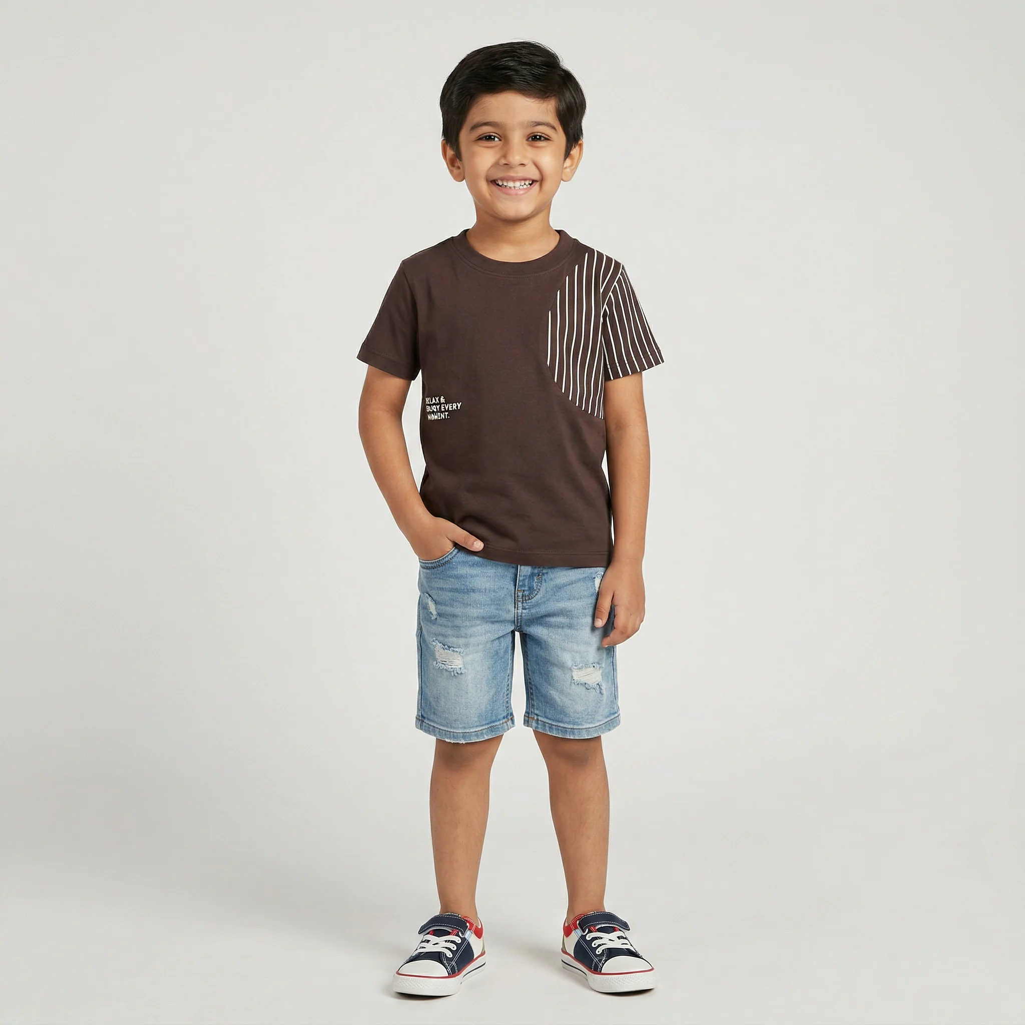 Boys Cotton Cut and Sew T-Shirt