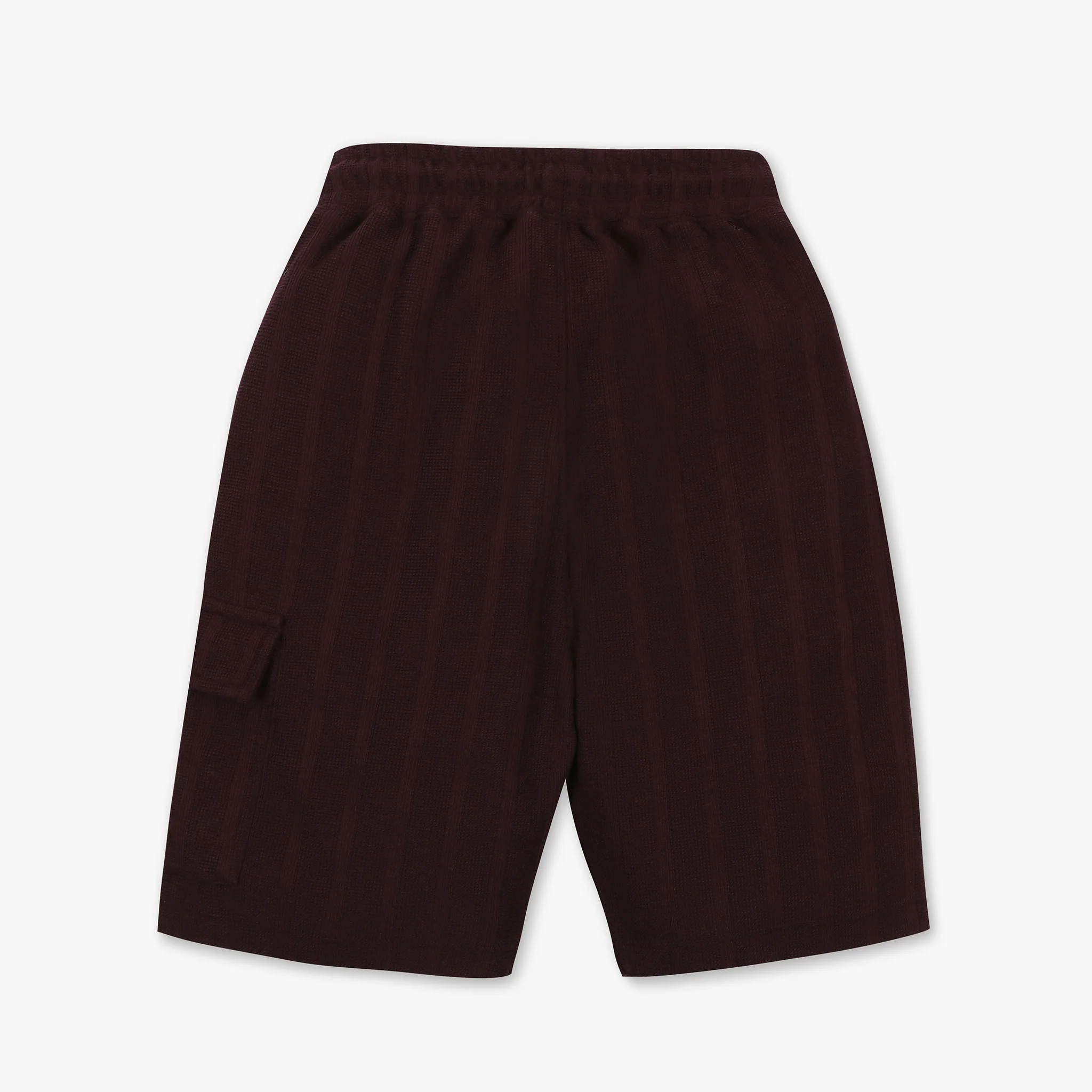 Boys Cotton Solid Shorts - Image 2