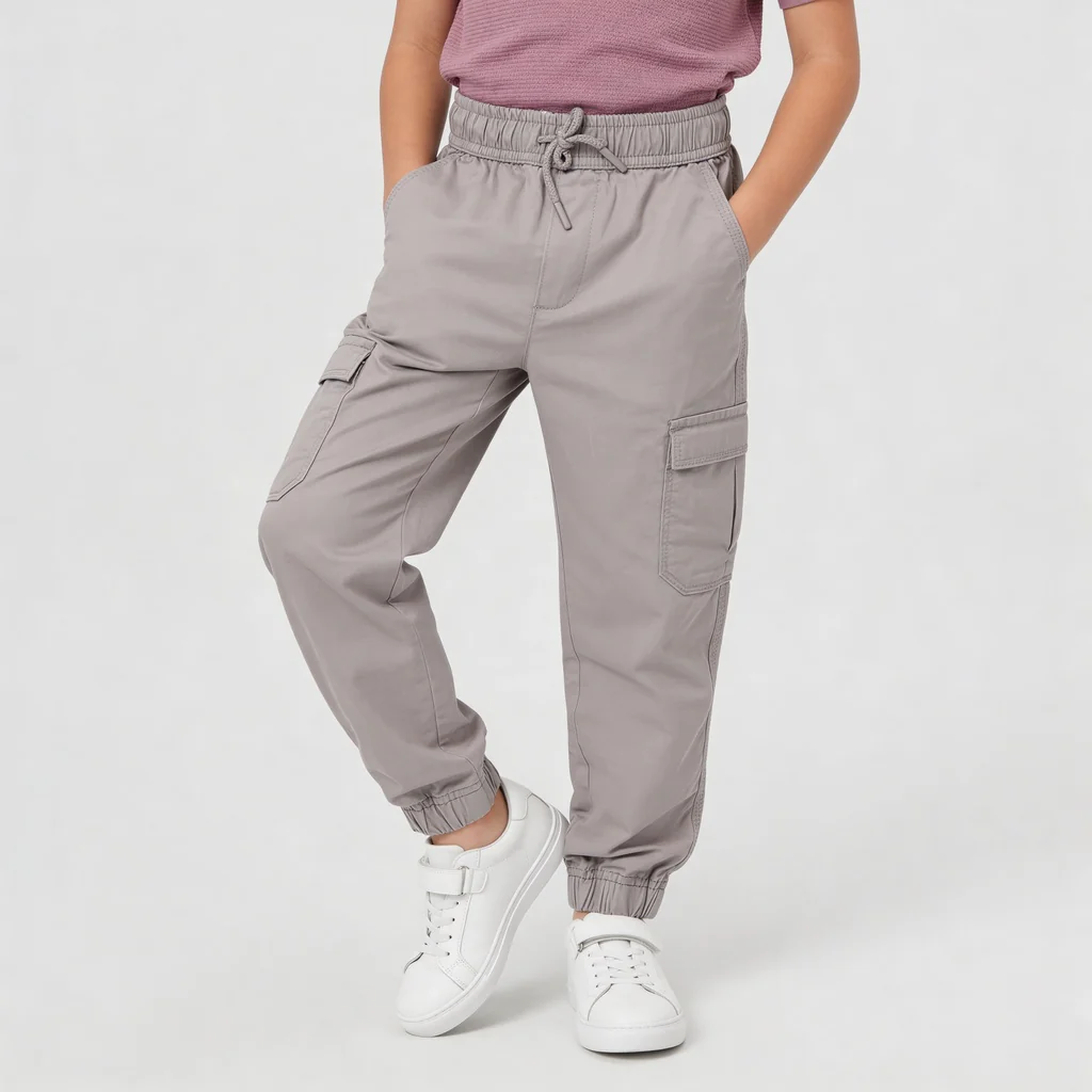 Boys Cotton Full Lenght Cargos - Image 12