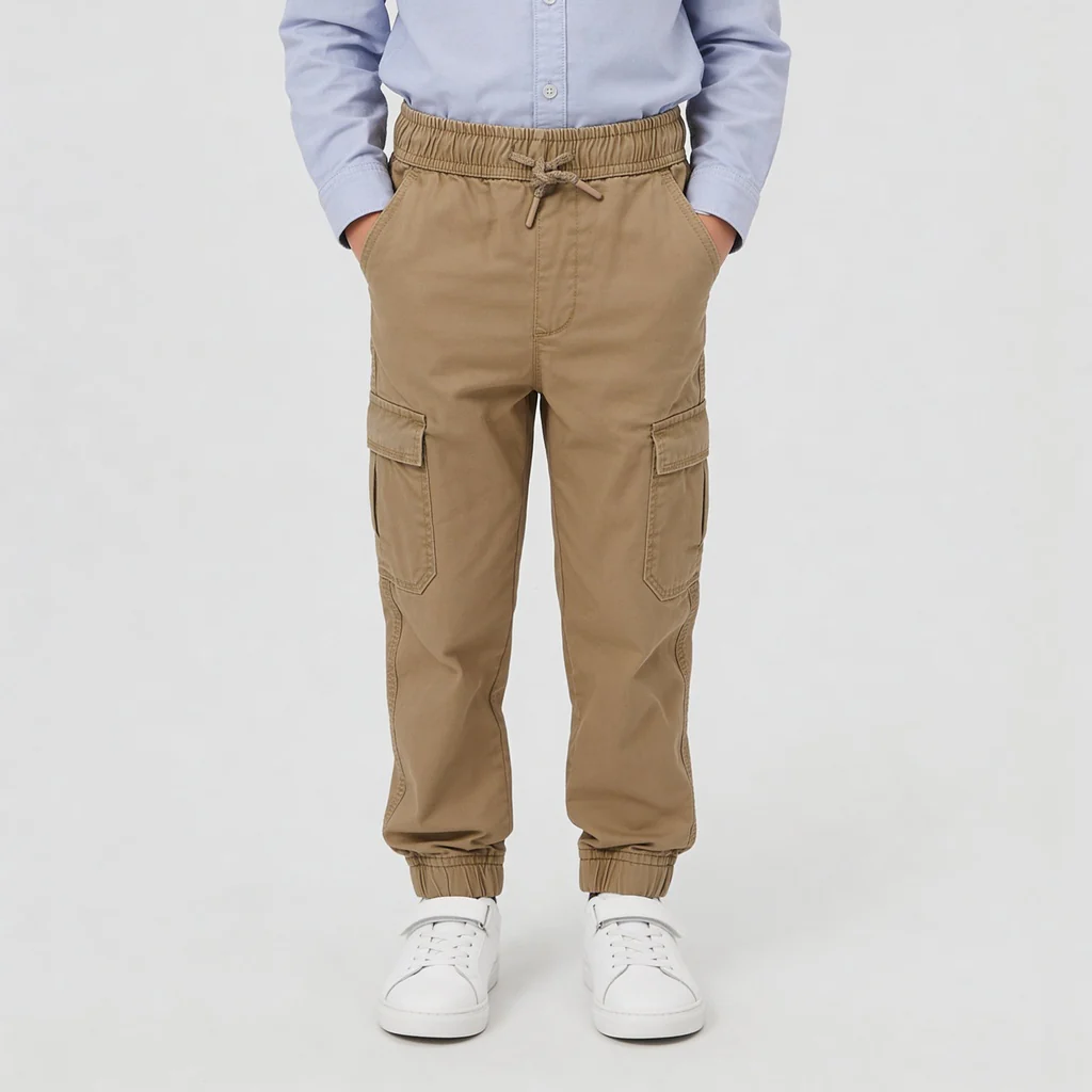 Boys Cotton Full Lenght Cargos - Image 17