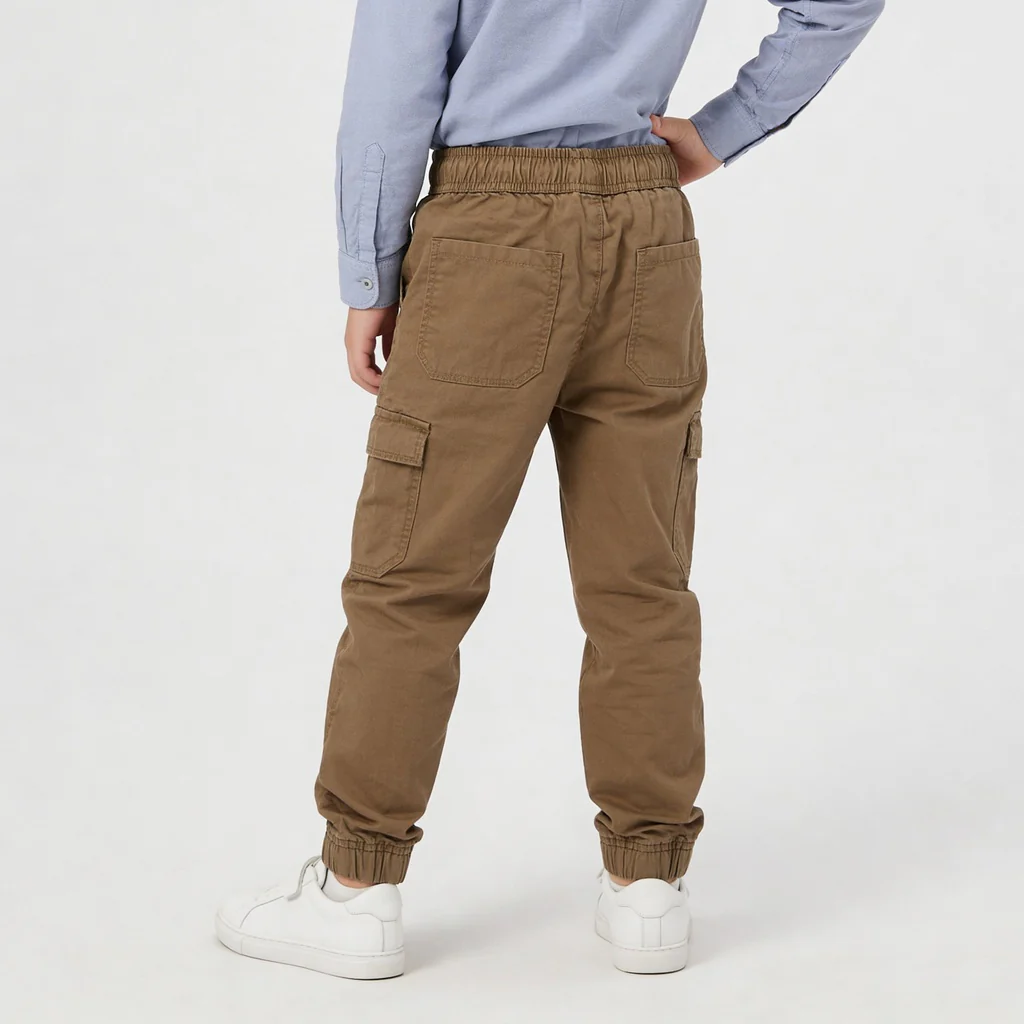 Boys Cotton Full Lenght Cargos - Image 18