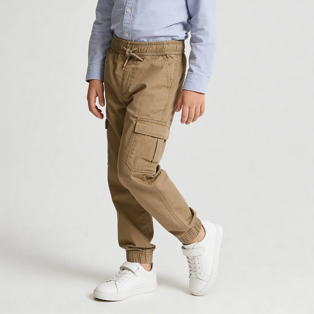 Boys Cotton Full Lenght Cargos - Image 20