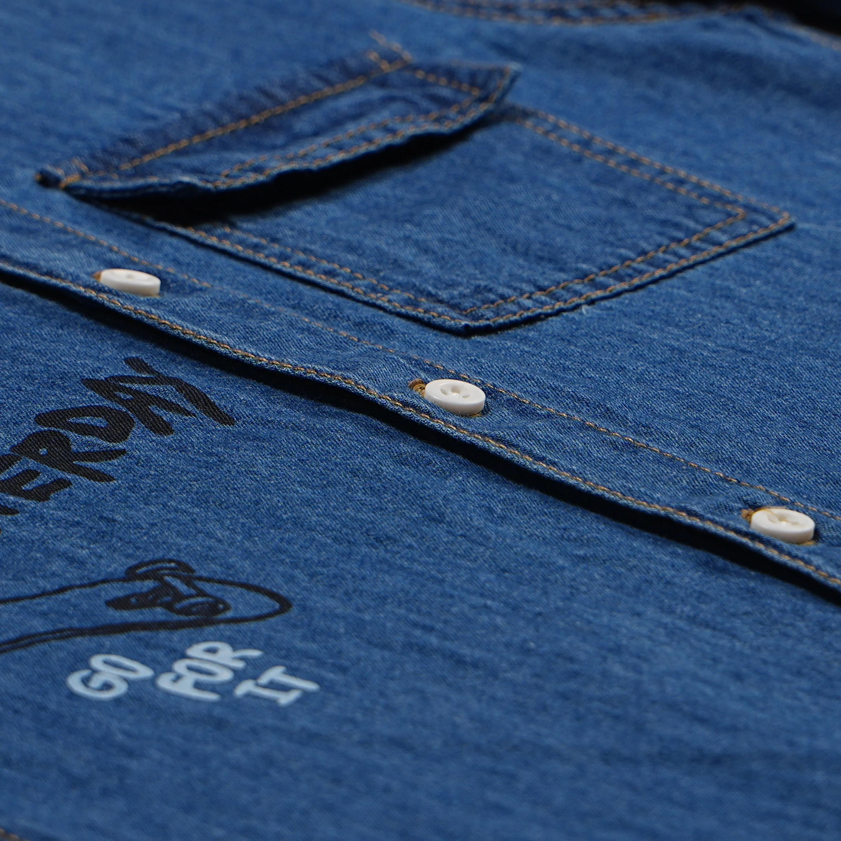 Boys Cotton Graphic Shirt - Image 4