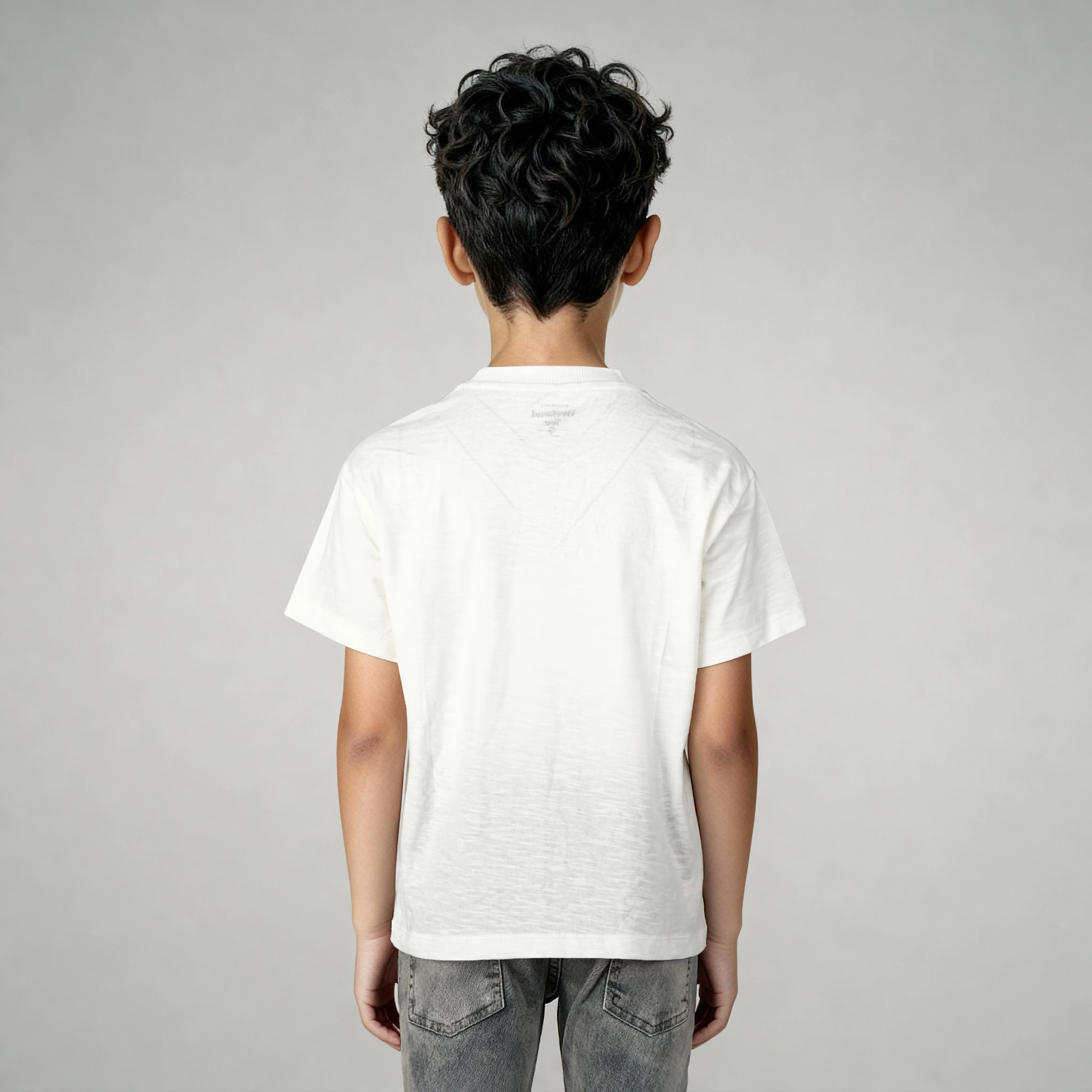 Boys Cotton Printed Weekend T-Shirt - Image 3