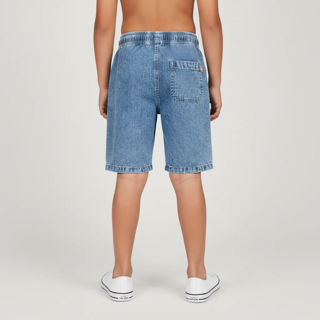 Boys Cotton Solid Core Shorts - Image 7