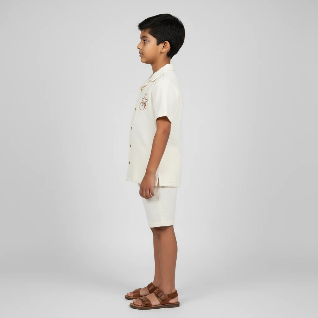 Boys Cotton Structured Shirt - Image 2
