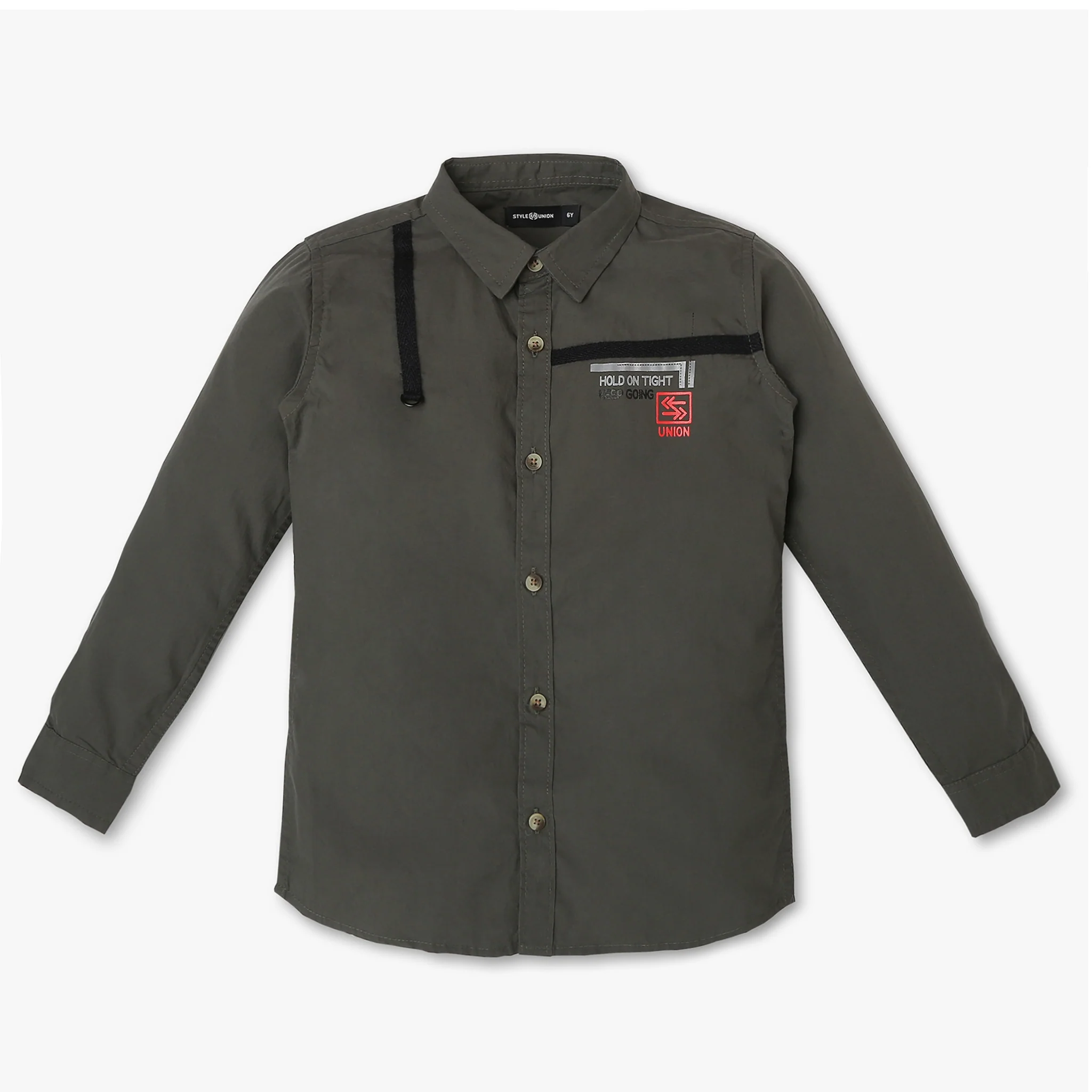 Boys Cut And Sew Shirt