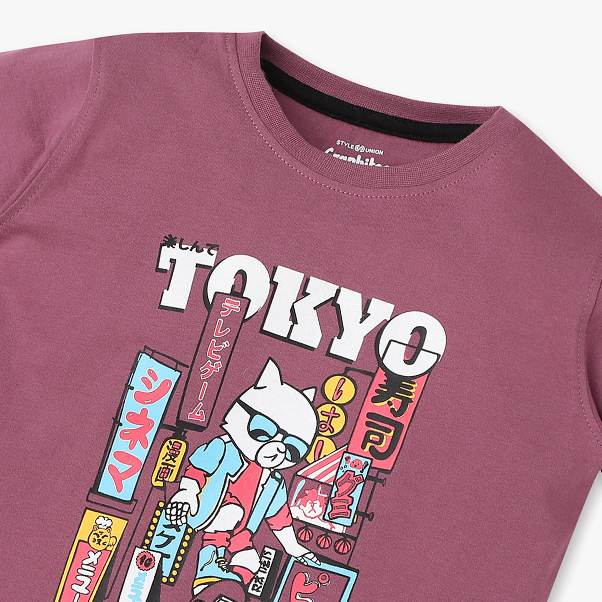 Boys Graphic Crew Neck T-Shirt - Image 3