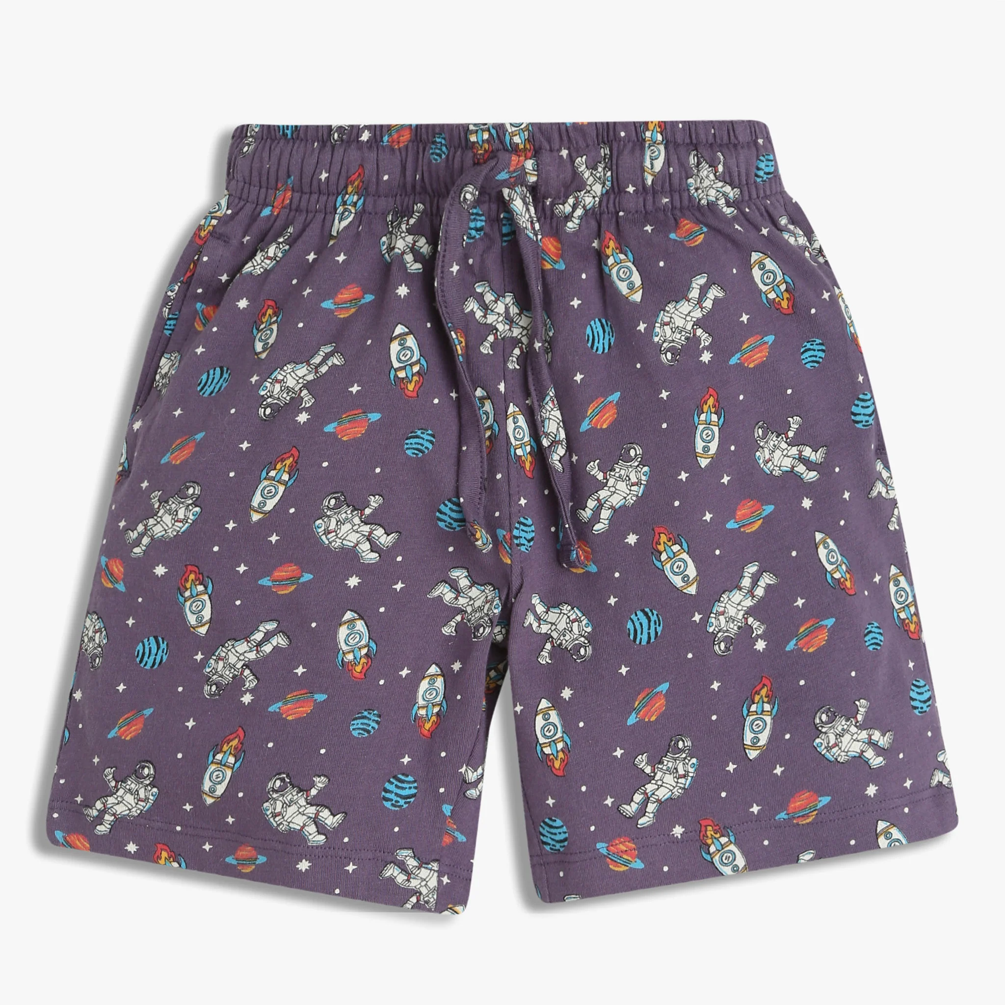 Boys Half Sleeve T-Shirt & Shorts Sleepwear Set - Image 5