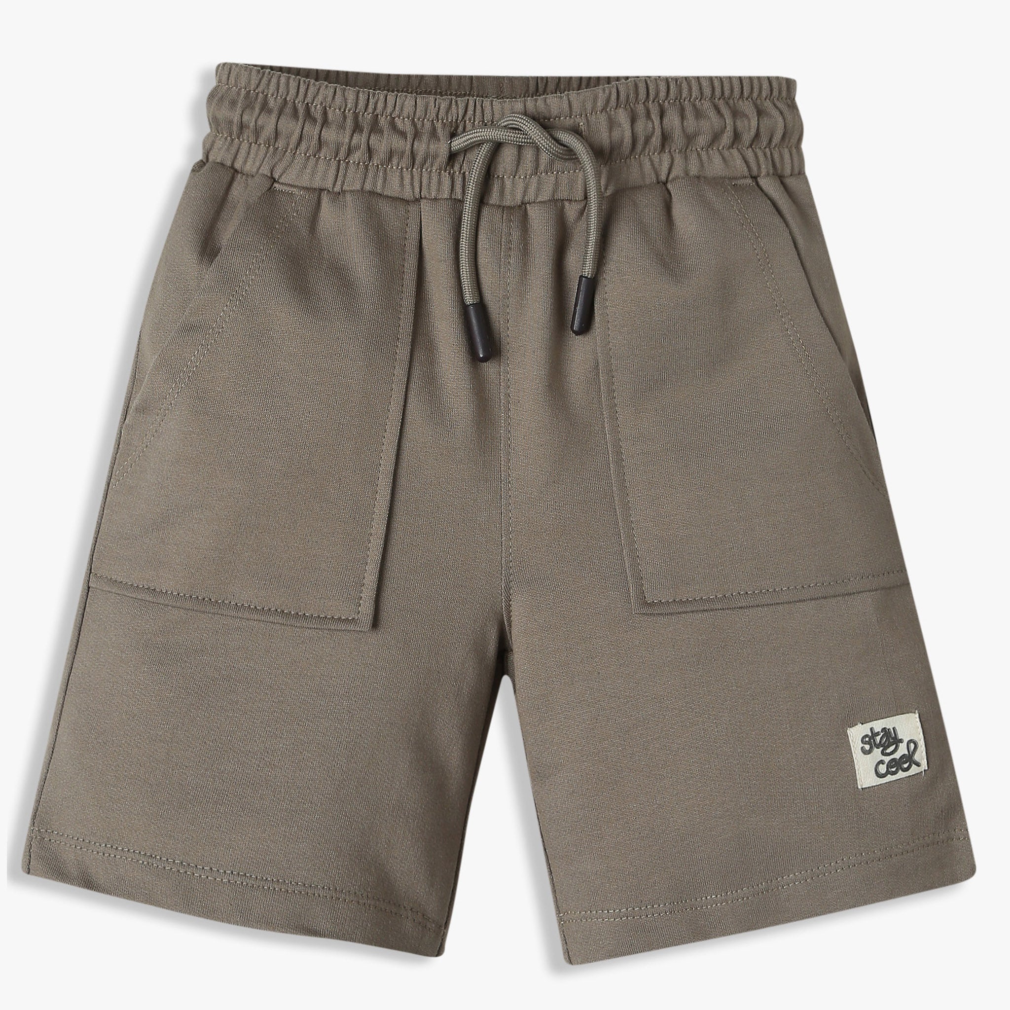 Boys Solid Cotton Shorts - Image 16