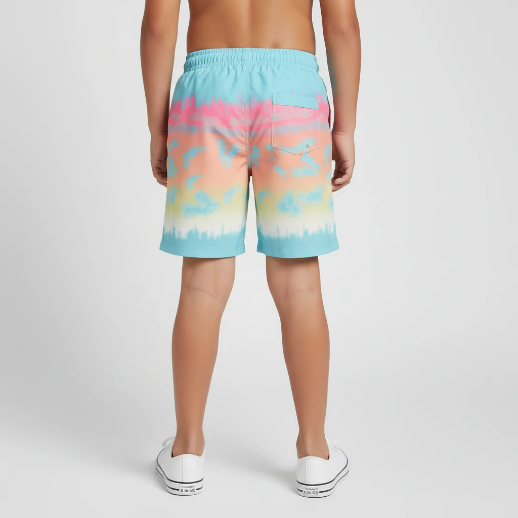 Boys Printed Board Shorts - Image 3