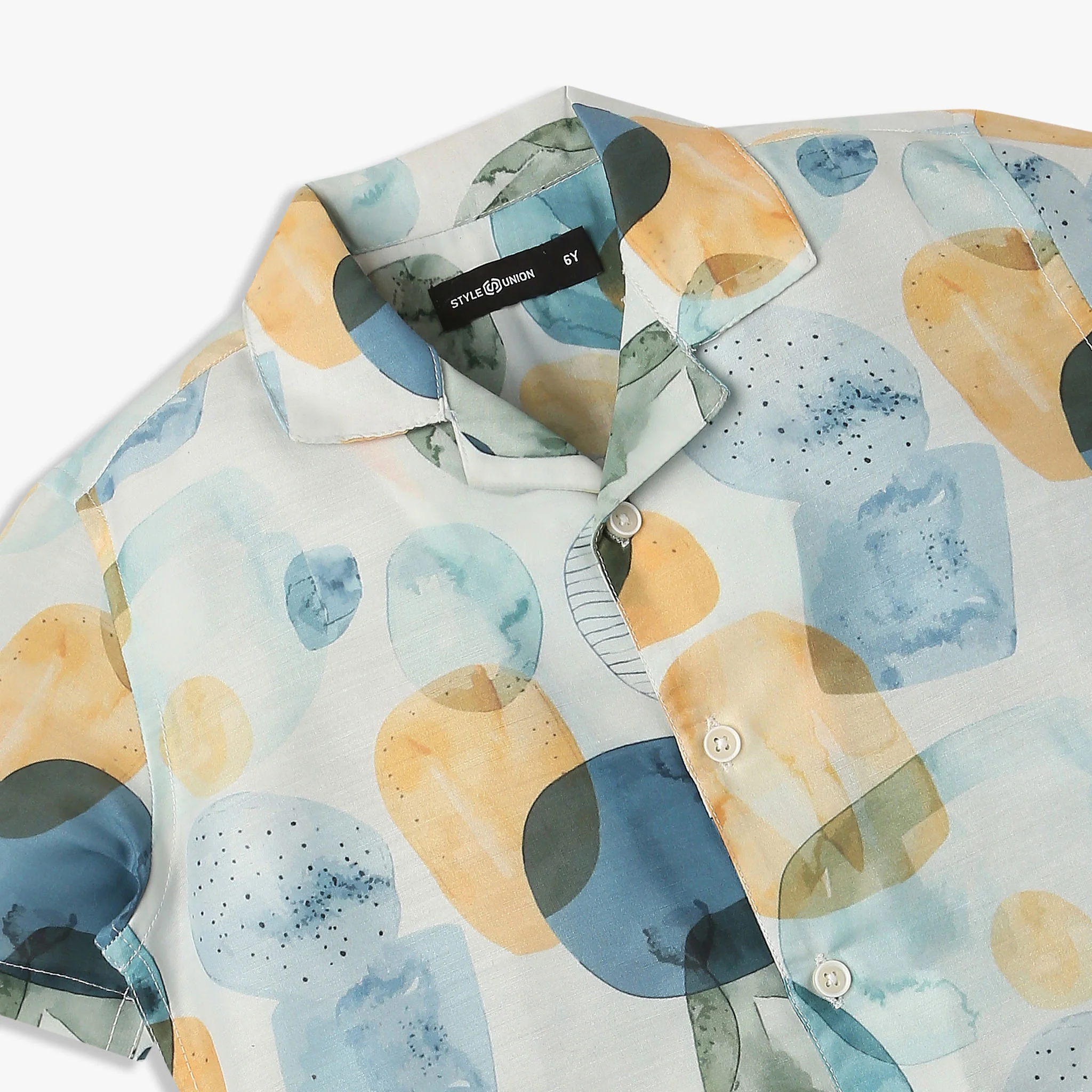 Boys Printed Retreat Shirt - Image 3