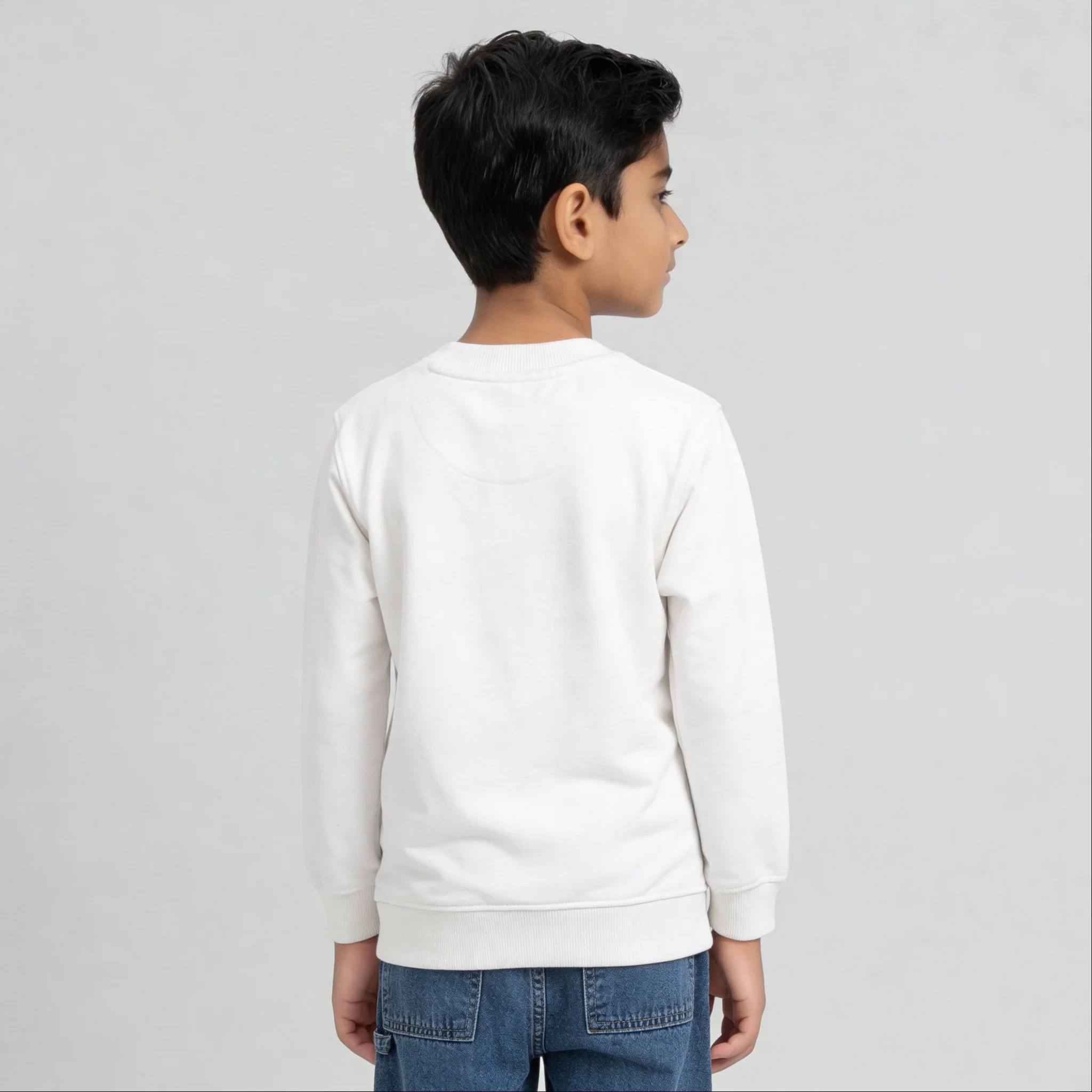 Boys Printed Slogan Sweat Tee - Image 5