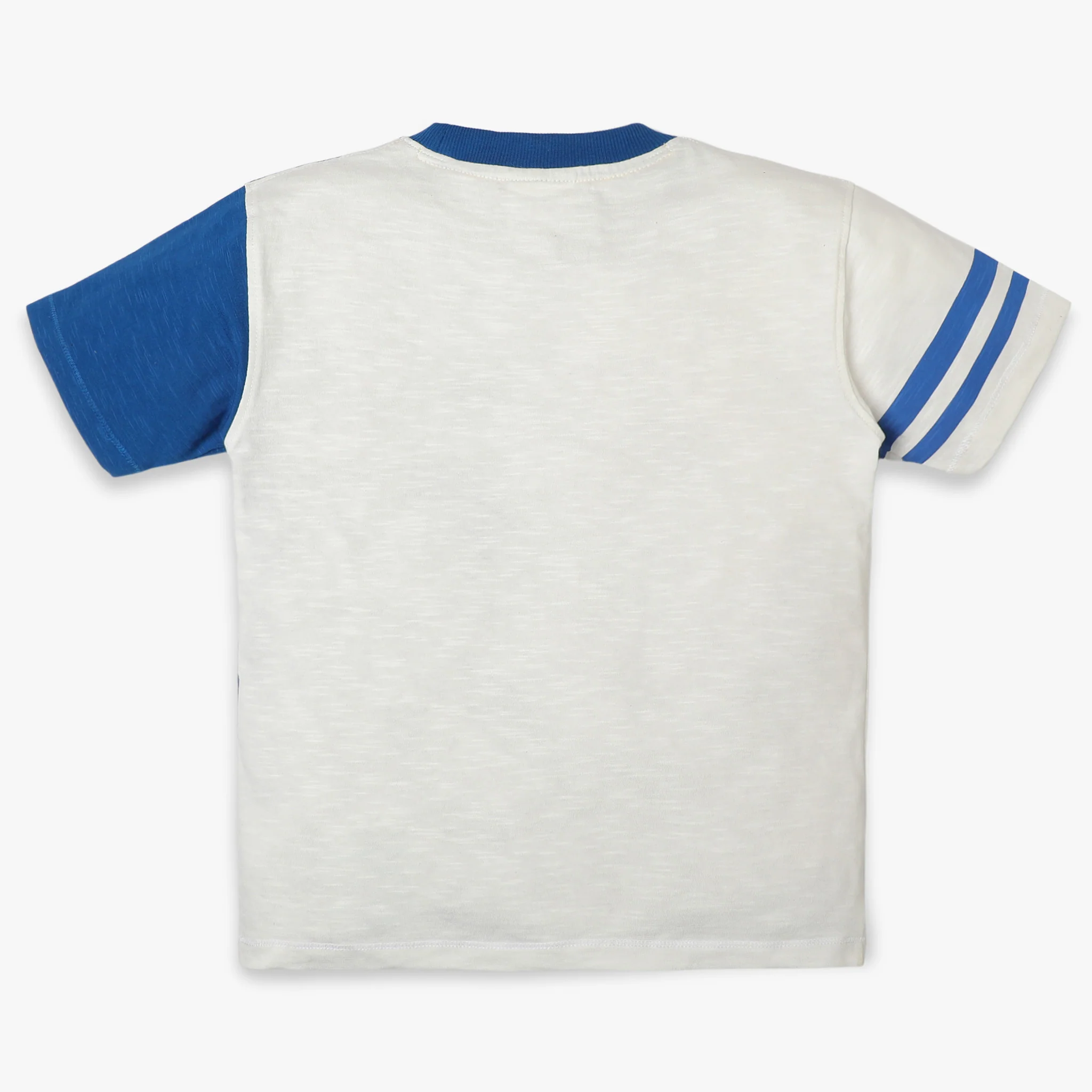 Boys Regular Fit Cut And Sew T-Shirt - Image 2