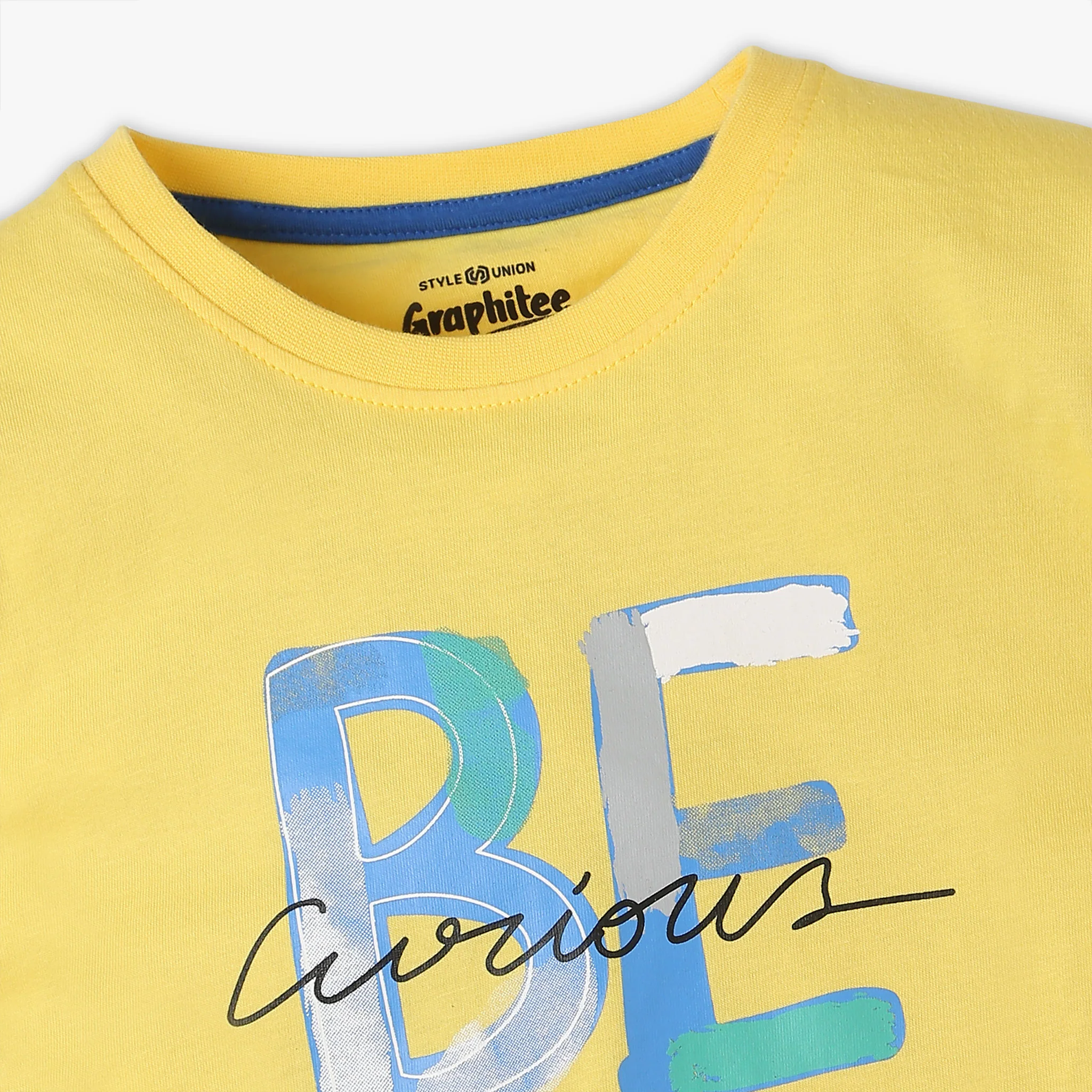 Boys Graphic Crew Neck Half Sleeve T-Shirt - Image 3