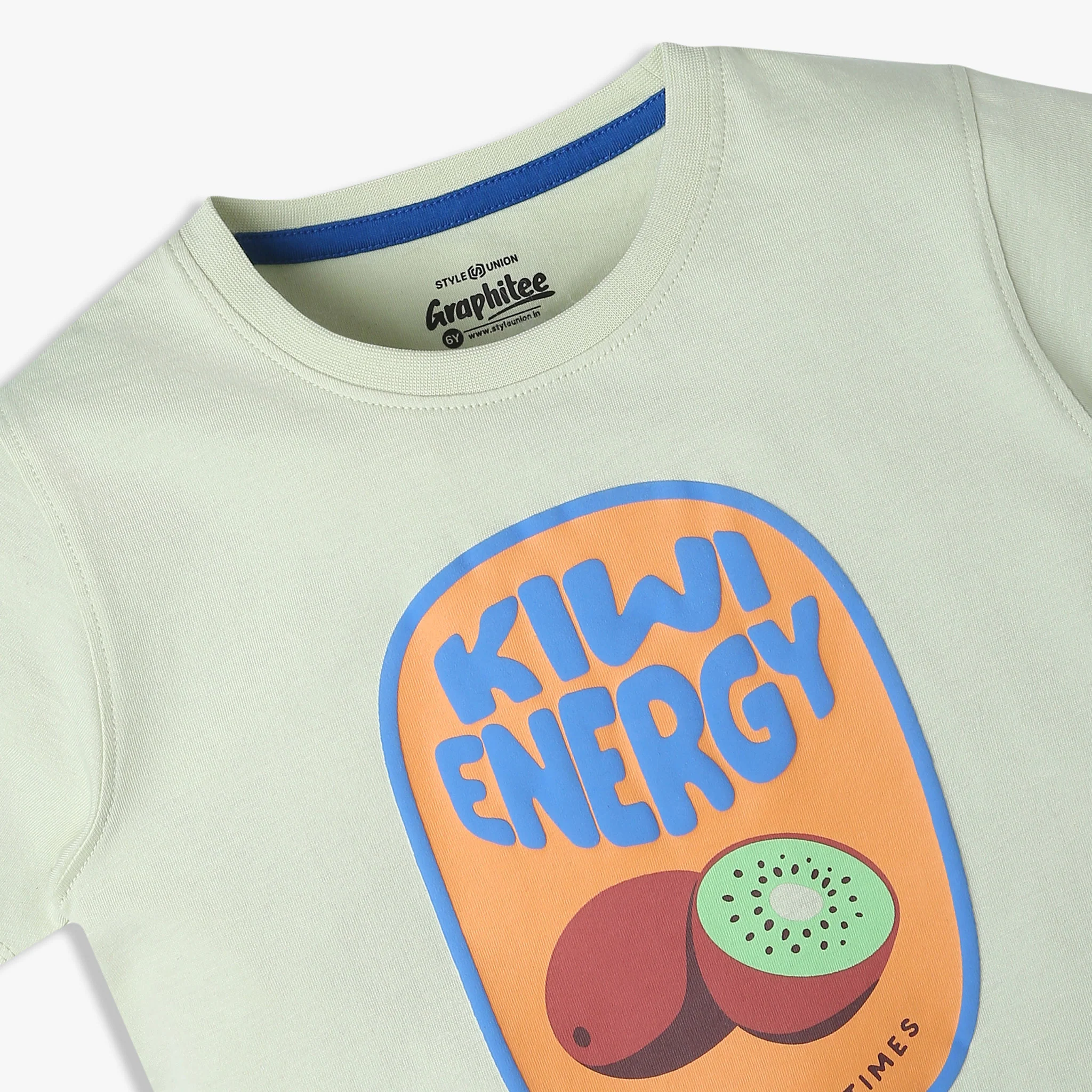Boys Graphic Crew Neck Half Sleeve T-Shirt - Image 3