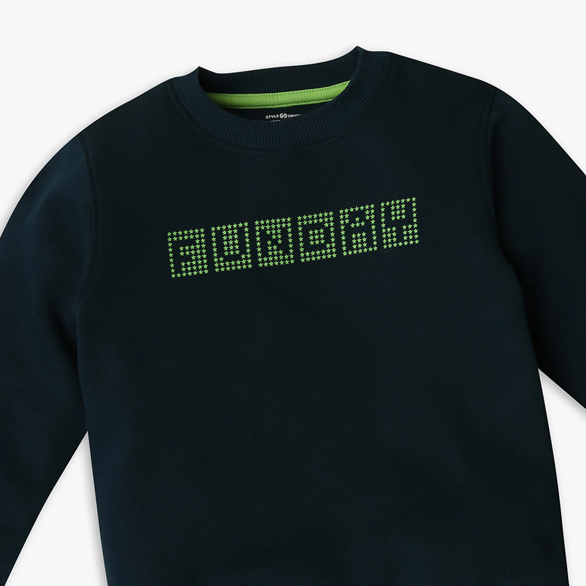 Boy's Regular Fit Graphic Sweat Tee - Image 3