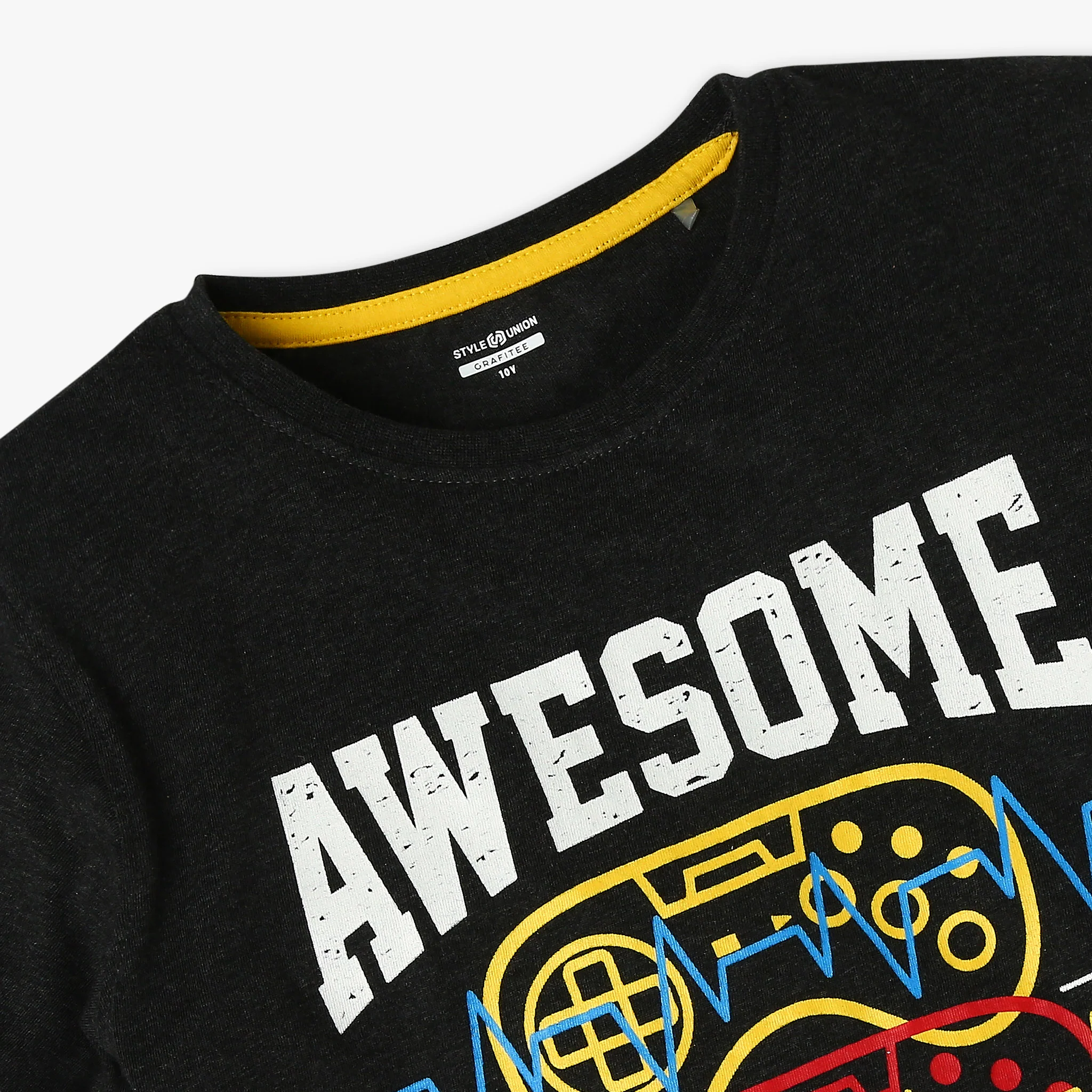 Boy's Regular Fit Graphic T-Shirt - Image 3