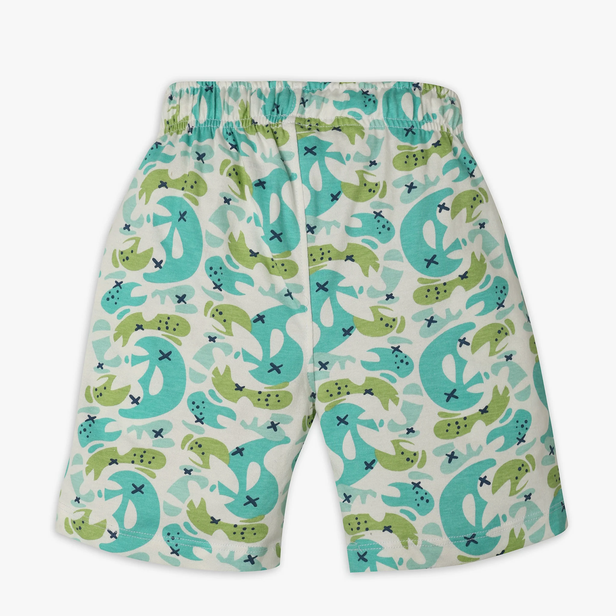 Boys Knitted Printed T-Shirt With Pyjama Sleepwear Set - Image 6