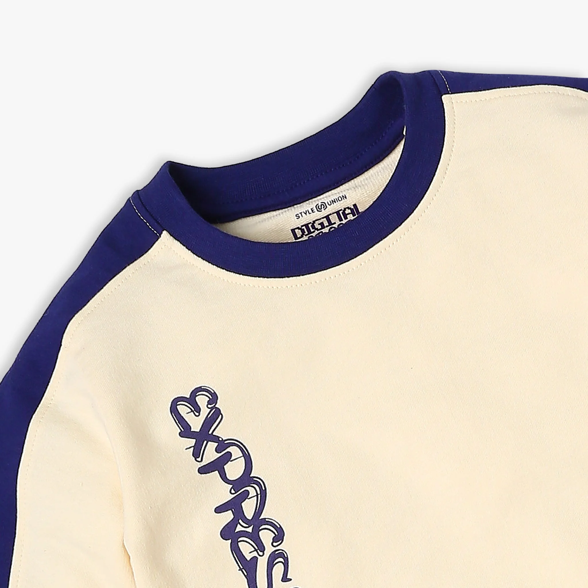 Boy's Regular Fit Printed Sweat Tee - Image 3