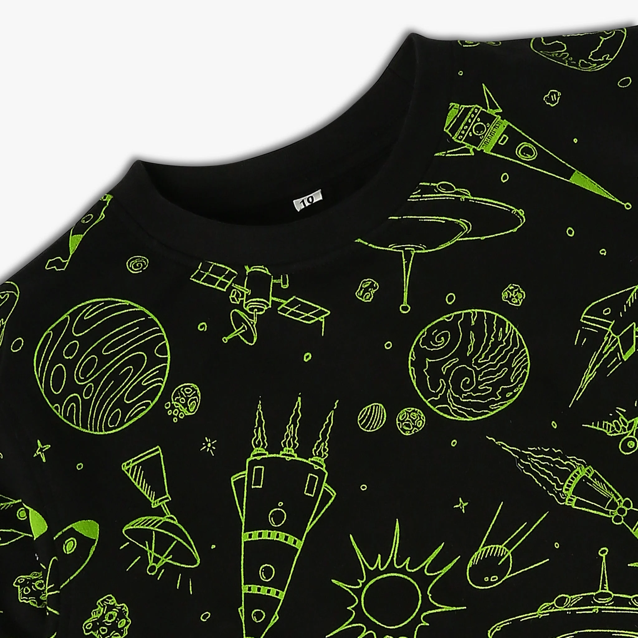Boy's Regular Fit Printed Sweat Tee - Image 3