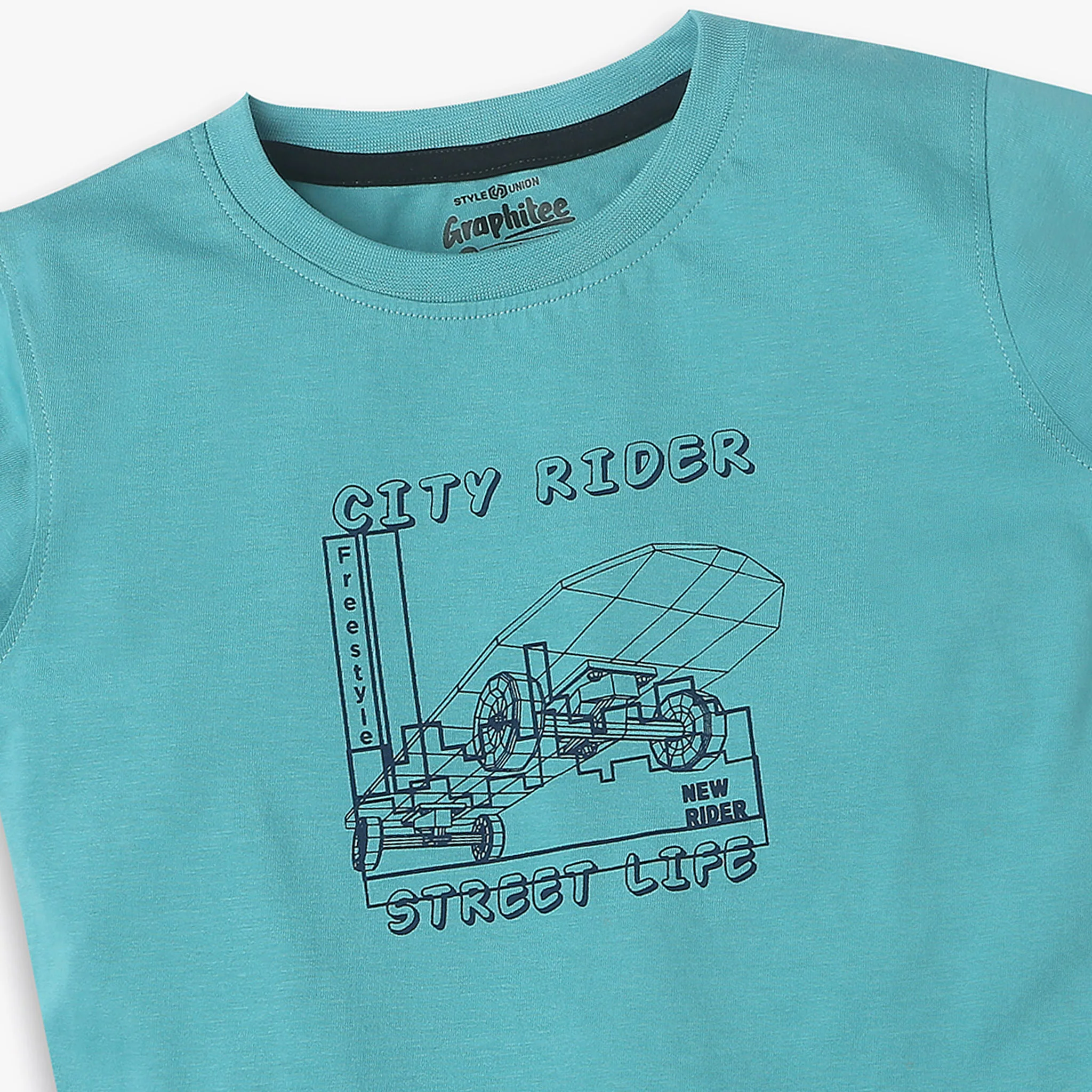 Boys Regular Fit Printed T-Shirt - Image 3