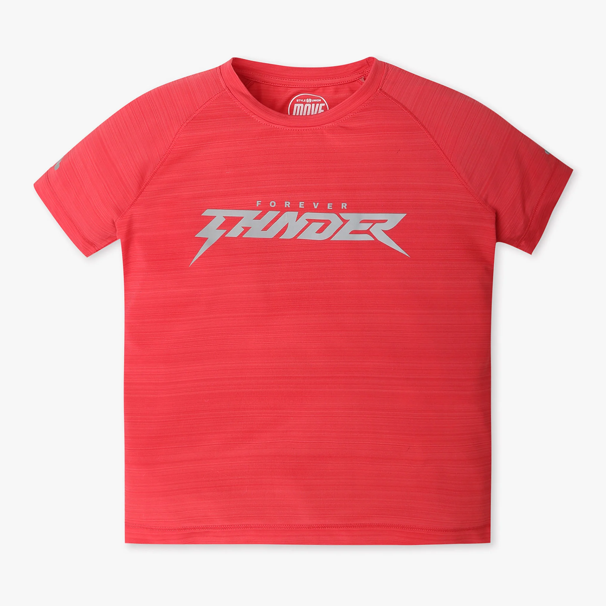 Boys Solid Crew Neck Half Sleeve T-Shirt