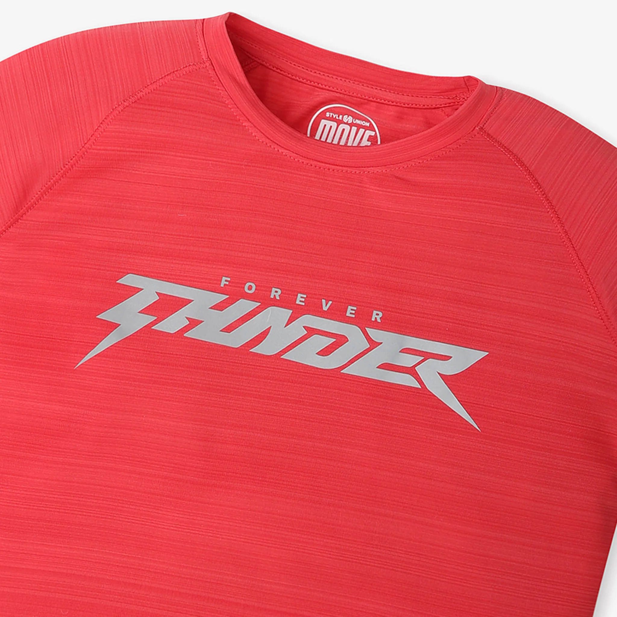 Boys Solid Crew Neck Half Sleeve T-Shirt - Image 3