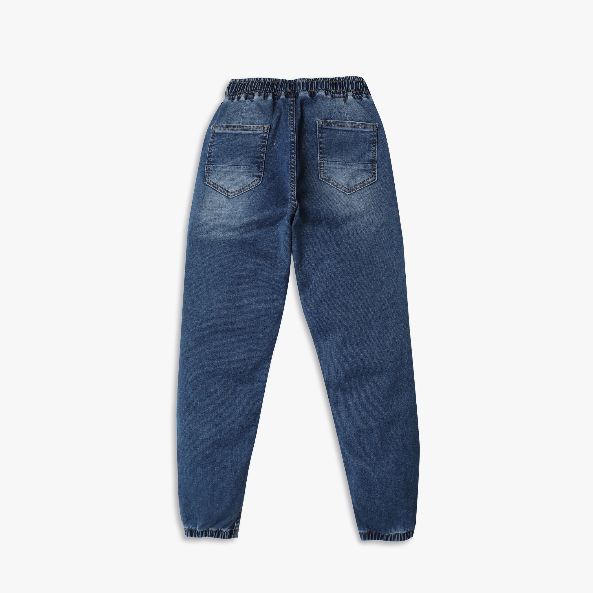 Boys Regular Fit Solid Mid Rise Joggers - Image 2