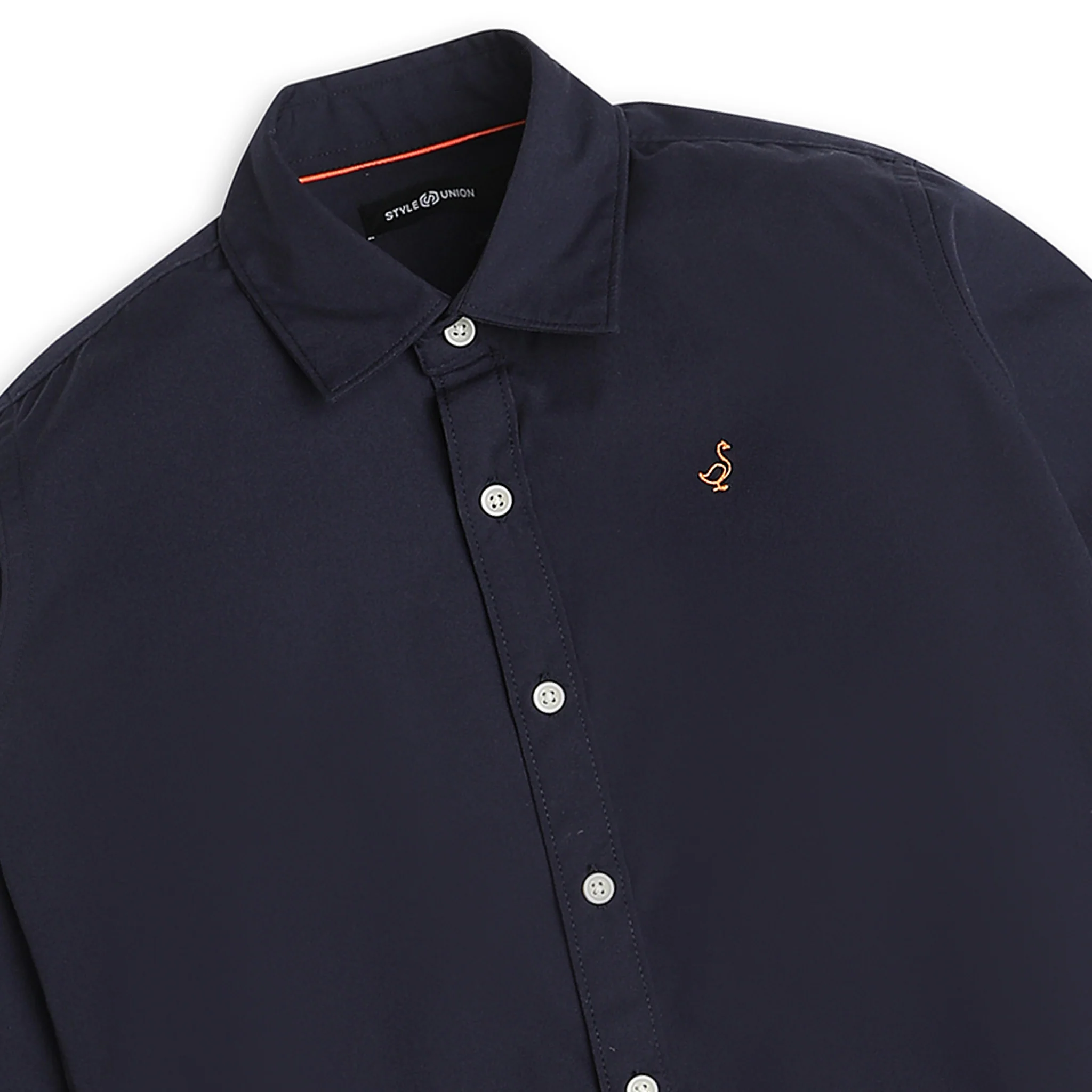 Boys Regular Fit Solid Shirt - Image 3