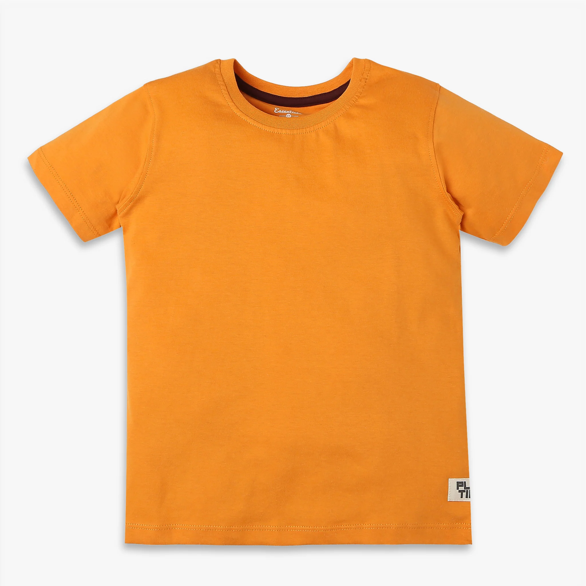 Boys Solid Crew Neck T-Shirt - Image 13