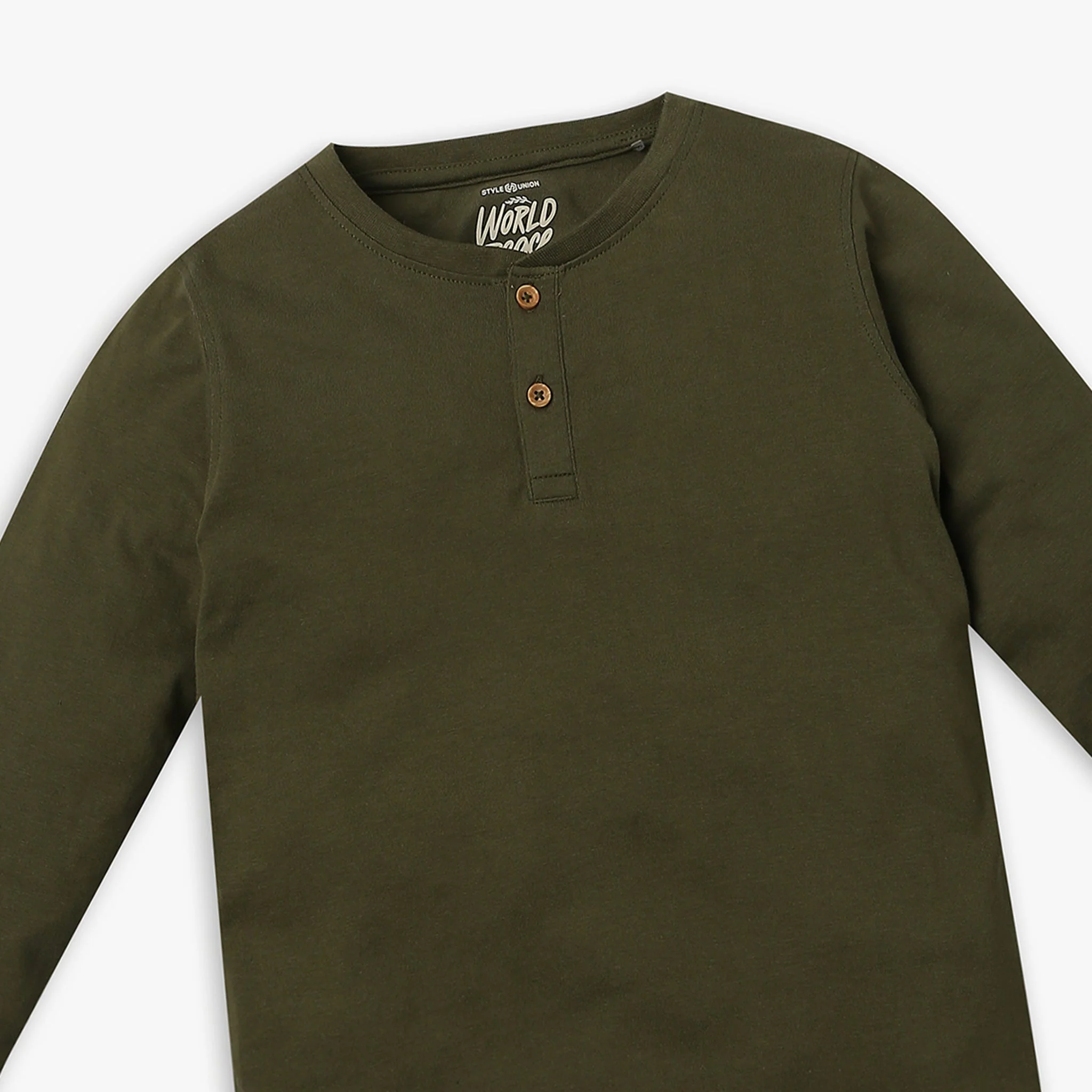 Boy's Regular Fit Solid T-Shirt - Image 3