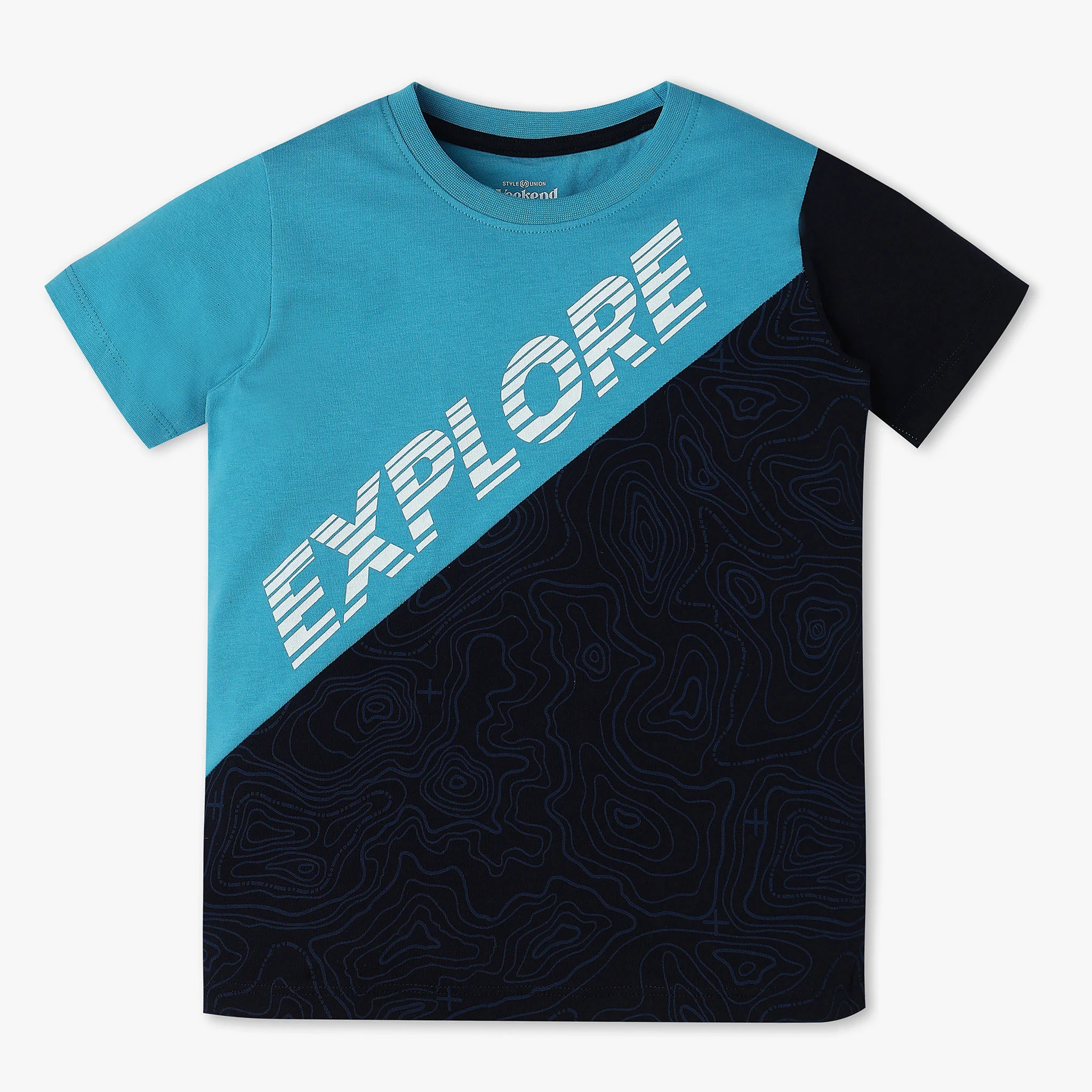 Boys Single Jersey Bio Wash Weekend T-Shirt
