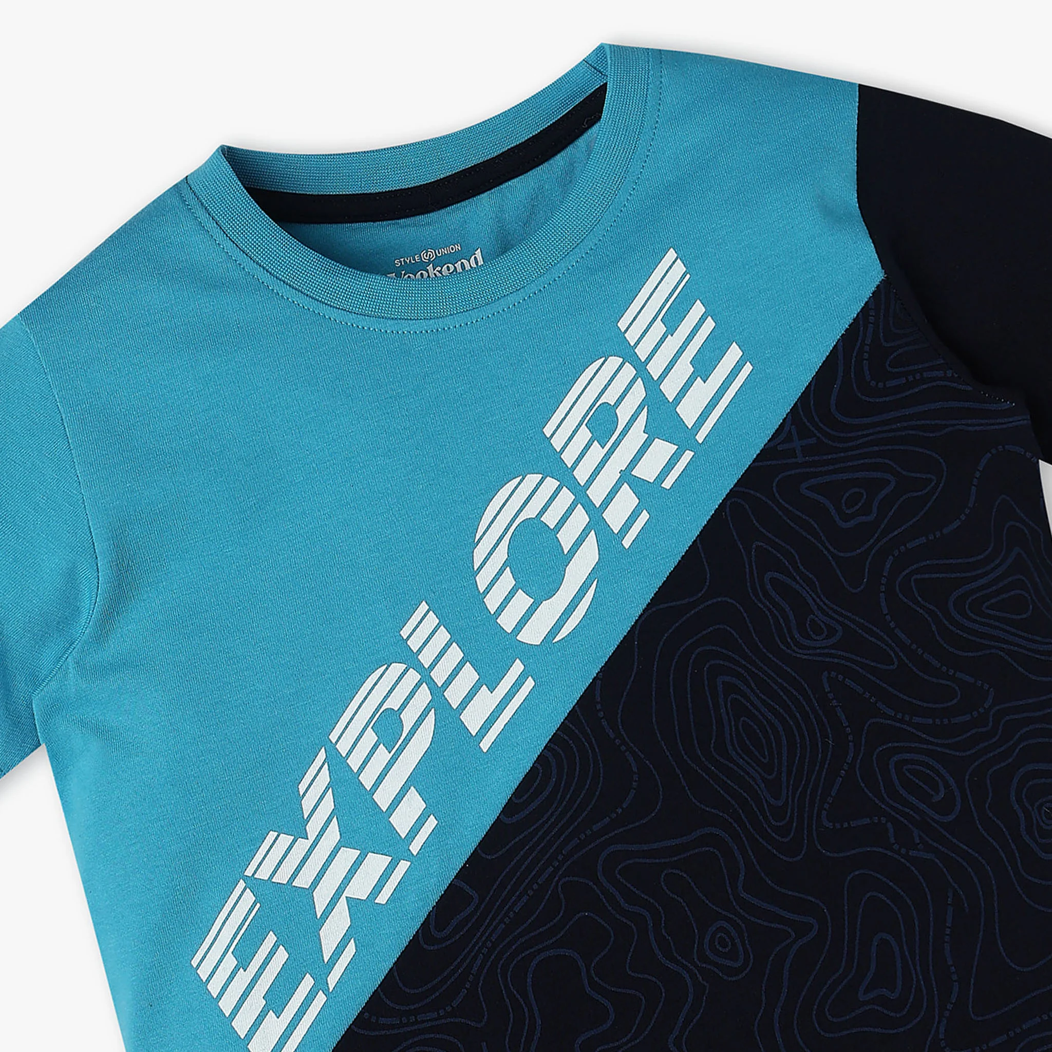 Boys Single Jersey Bio Wash Weekend T-Shirt - Image 3