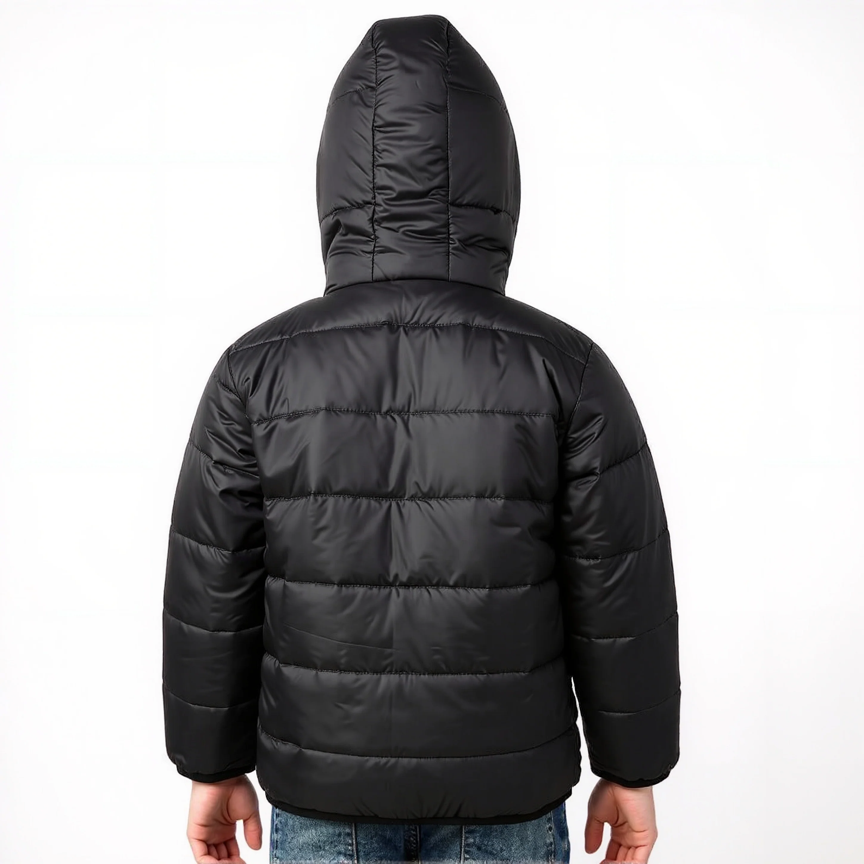 Boys Solid Jacket - Image 3