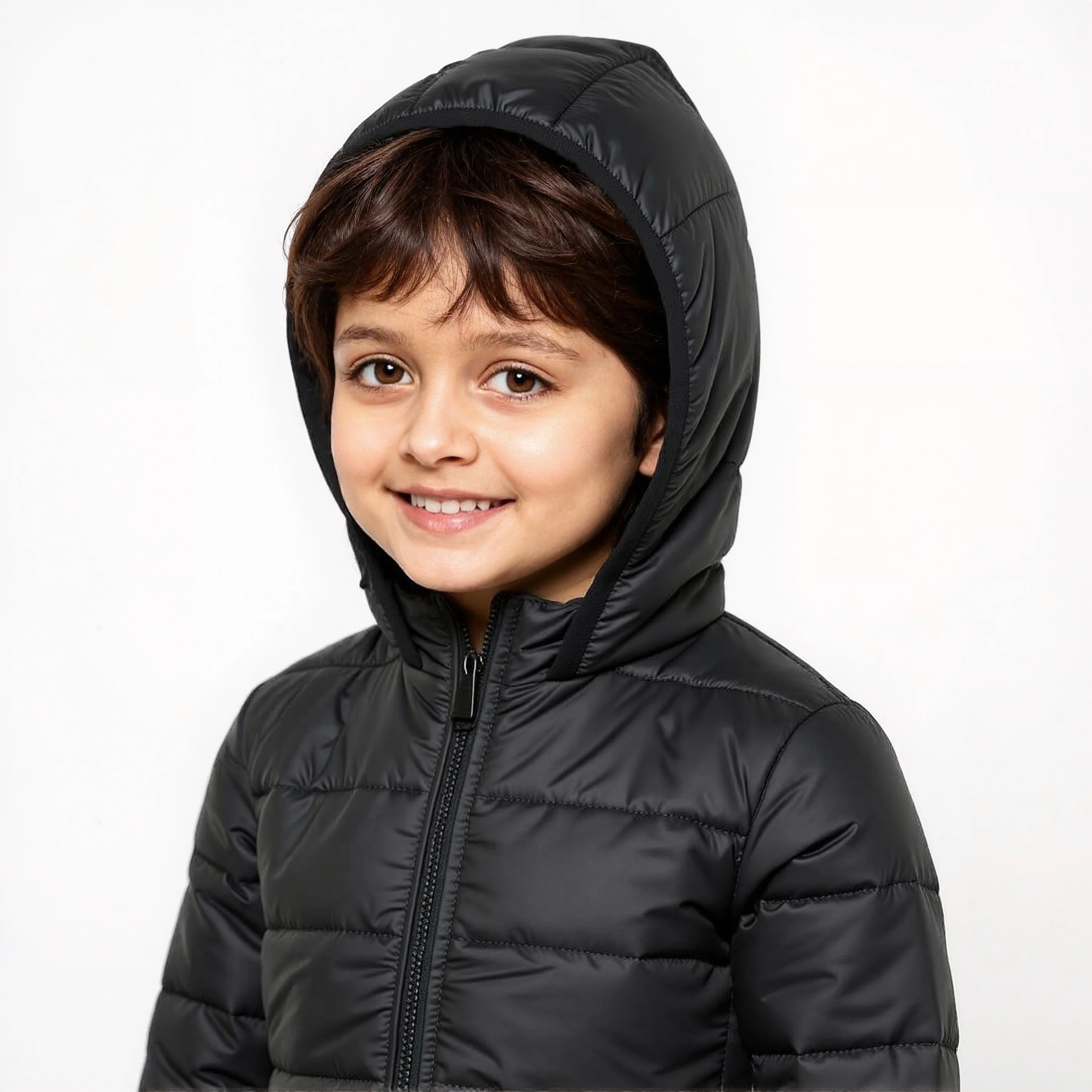 Boys Solid Jacket - Image 4