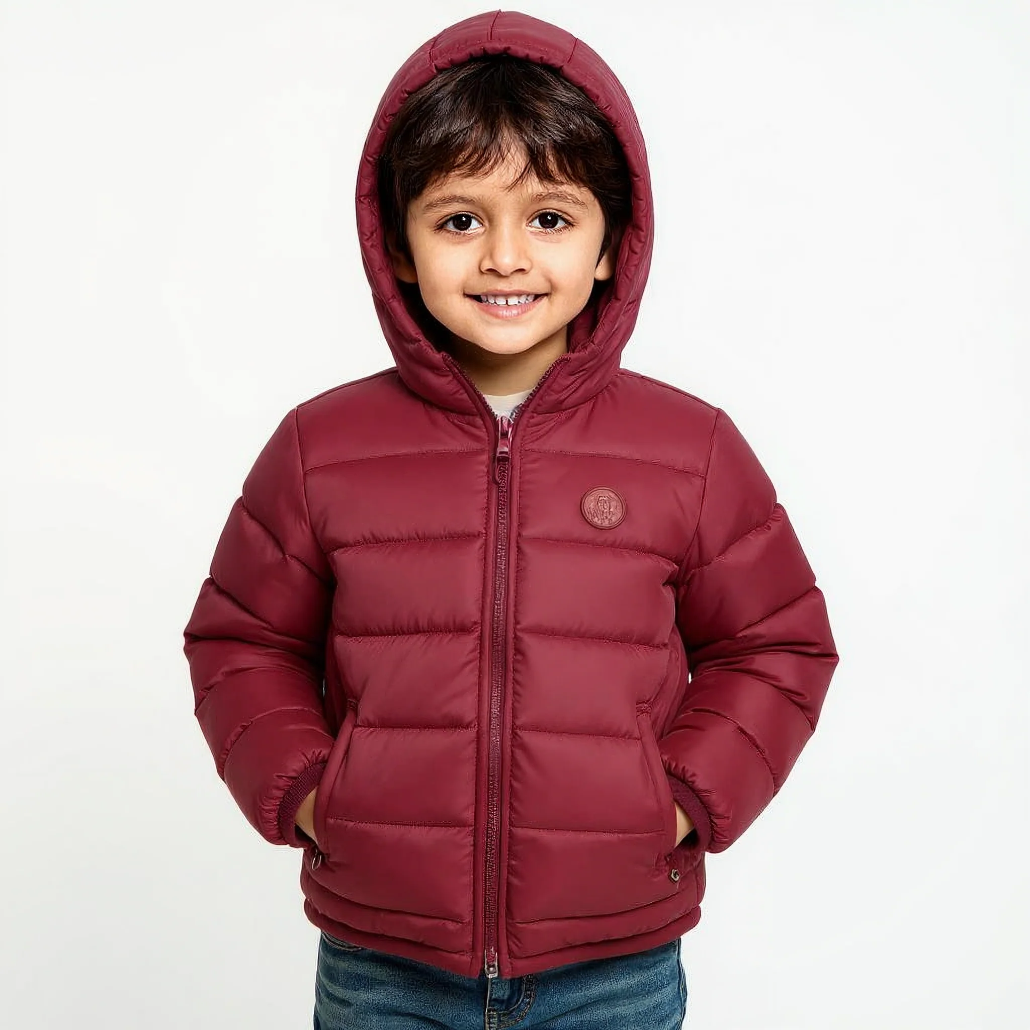 Boys Solid Jacket - Image 2