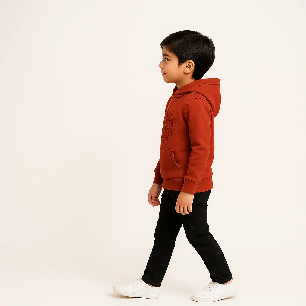 Boys Solid Pop Sweat Tee - Image 3