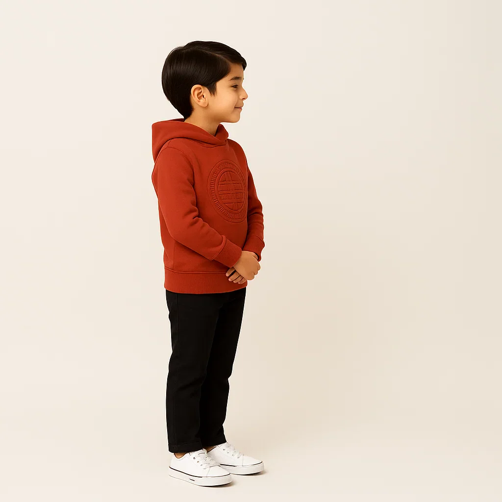 Boys Solid Pop Sweat Tee - Image 5