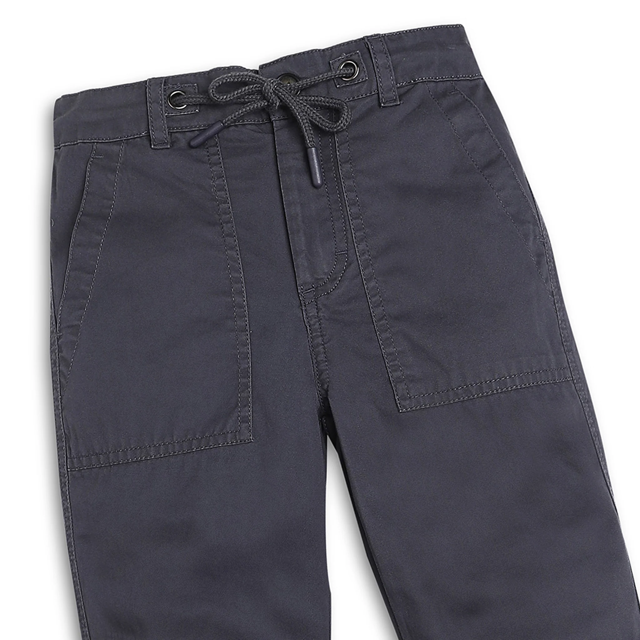 Boys Full Length Solid Trousers - Image 6