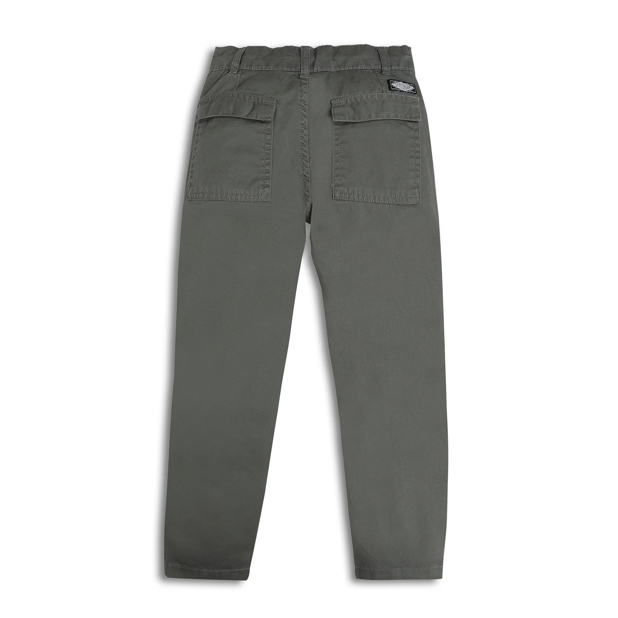 Boys Full Length Solid Trousers - Image 8
