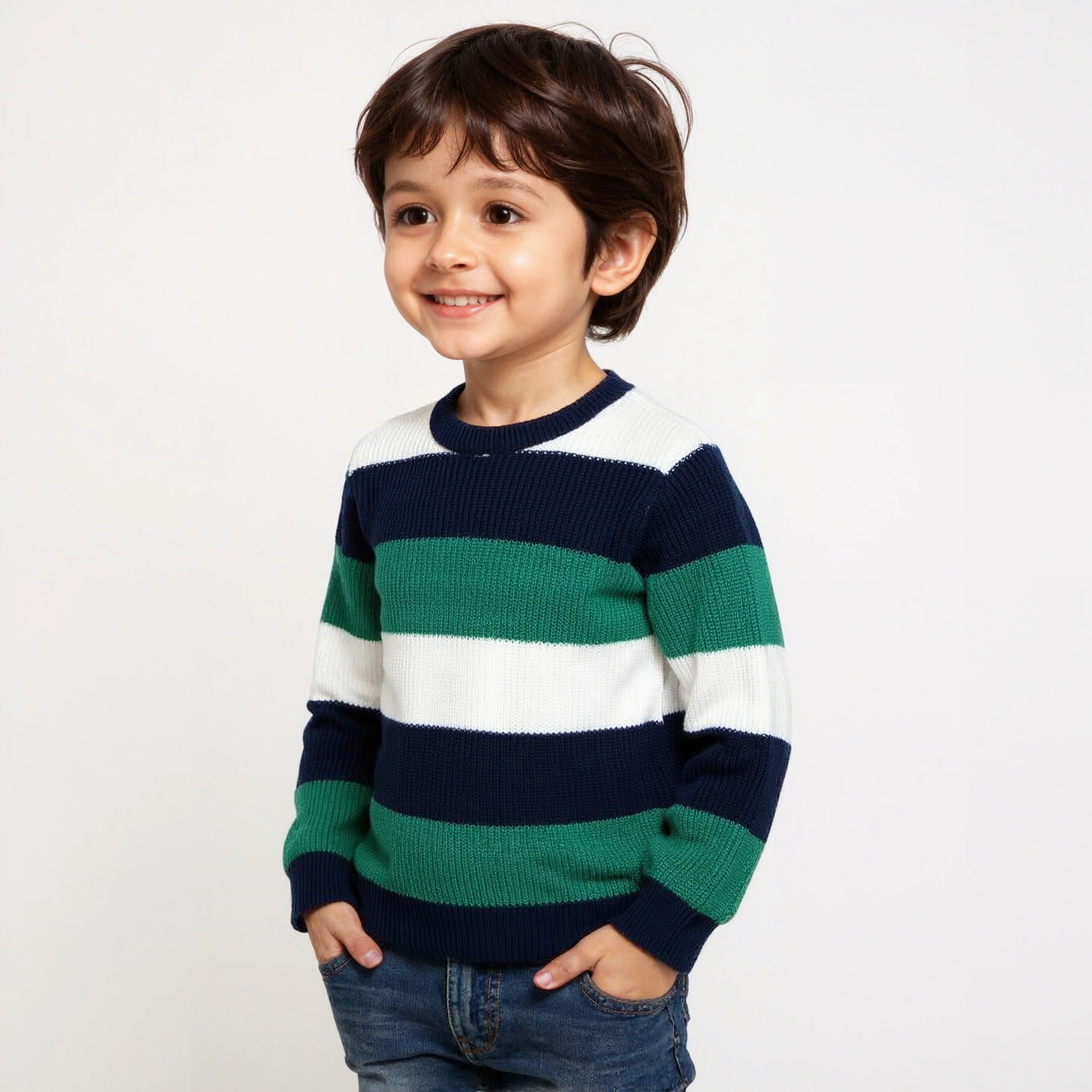 Boys Structured Sweater - Image 5