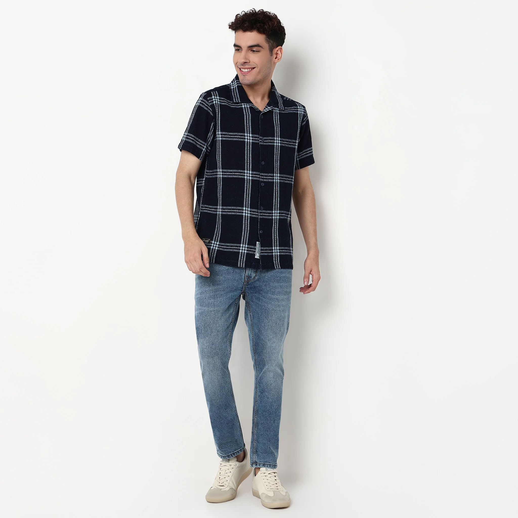 Checkered Cotton Cruiser Shirt - Image 4