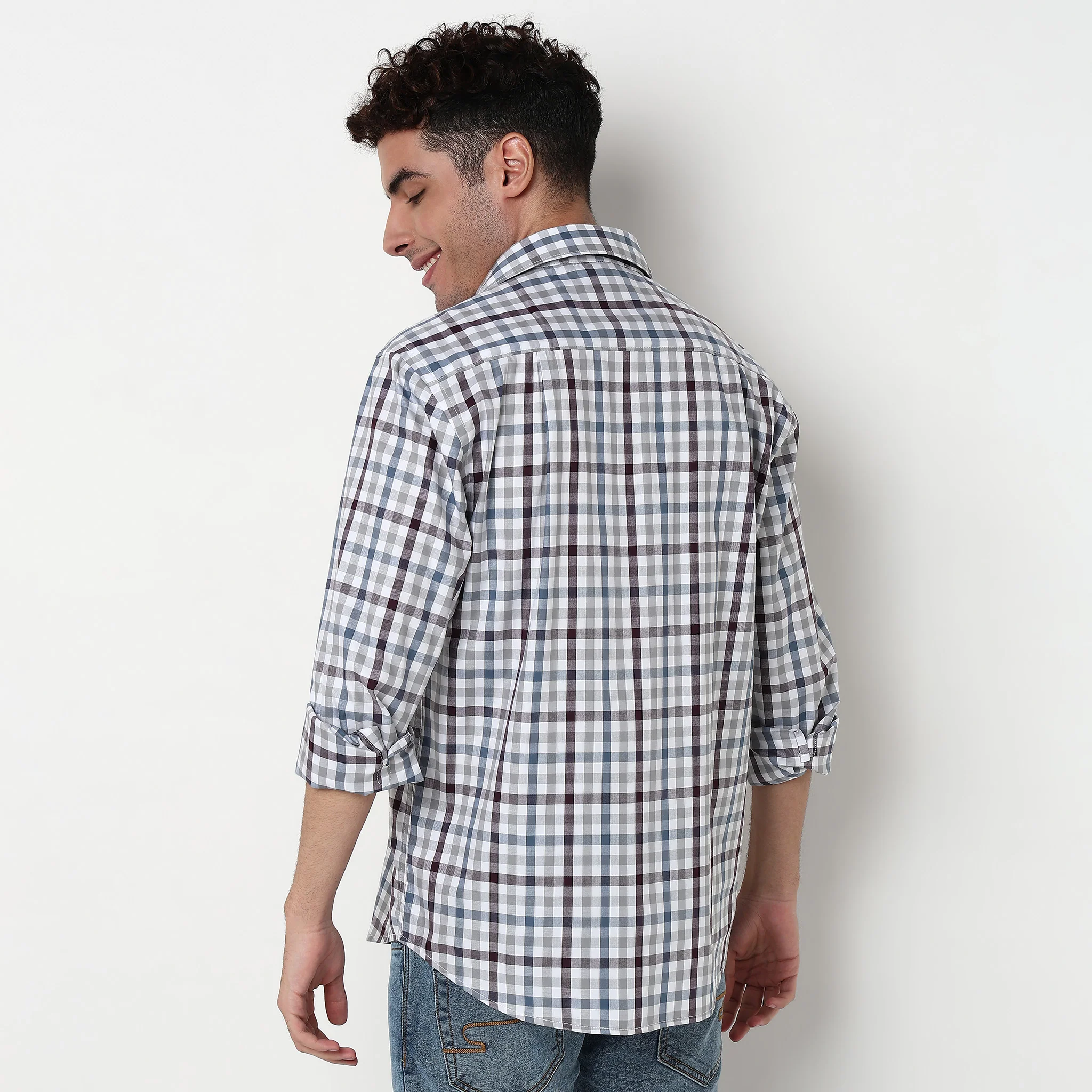 Checkered Ultra Soft Twill Shirt - Image 3