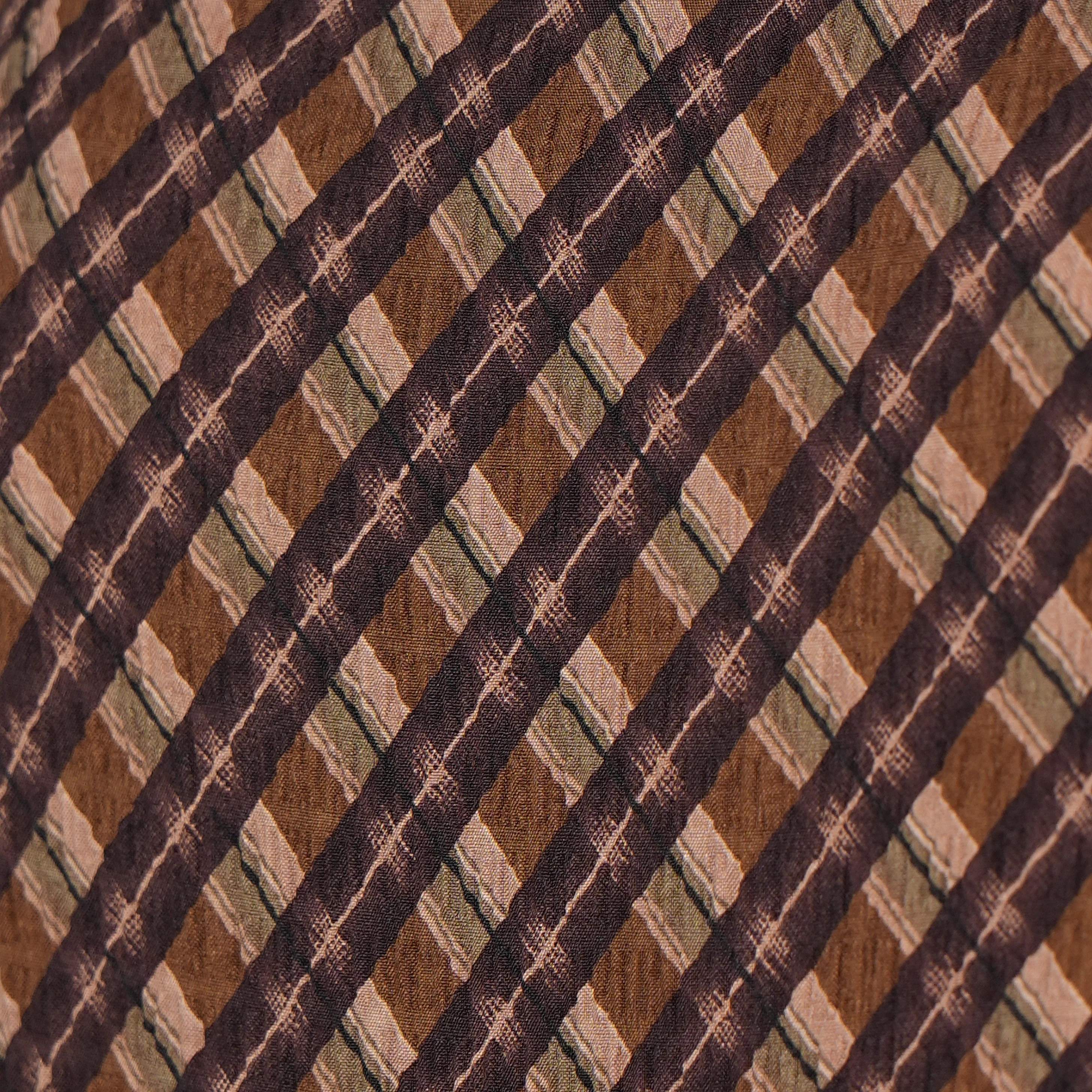 Checkered Flared Dress - Image 4