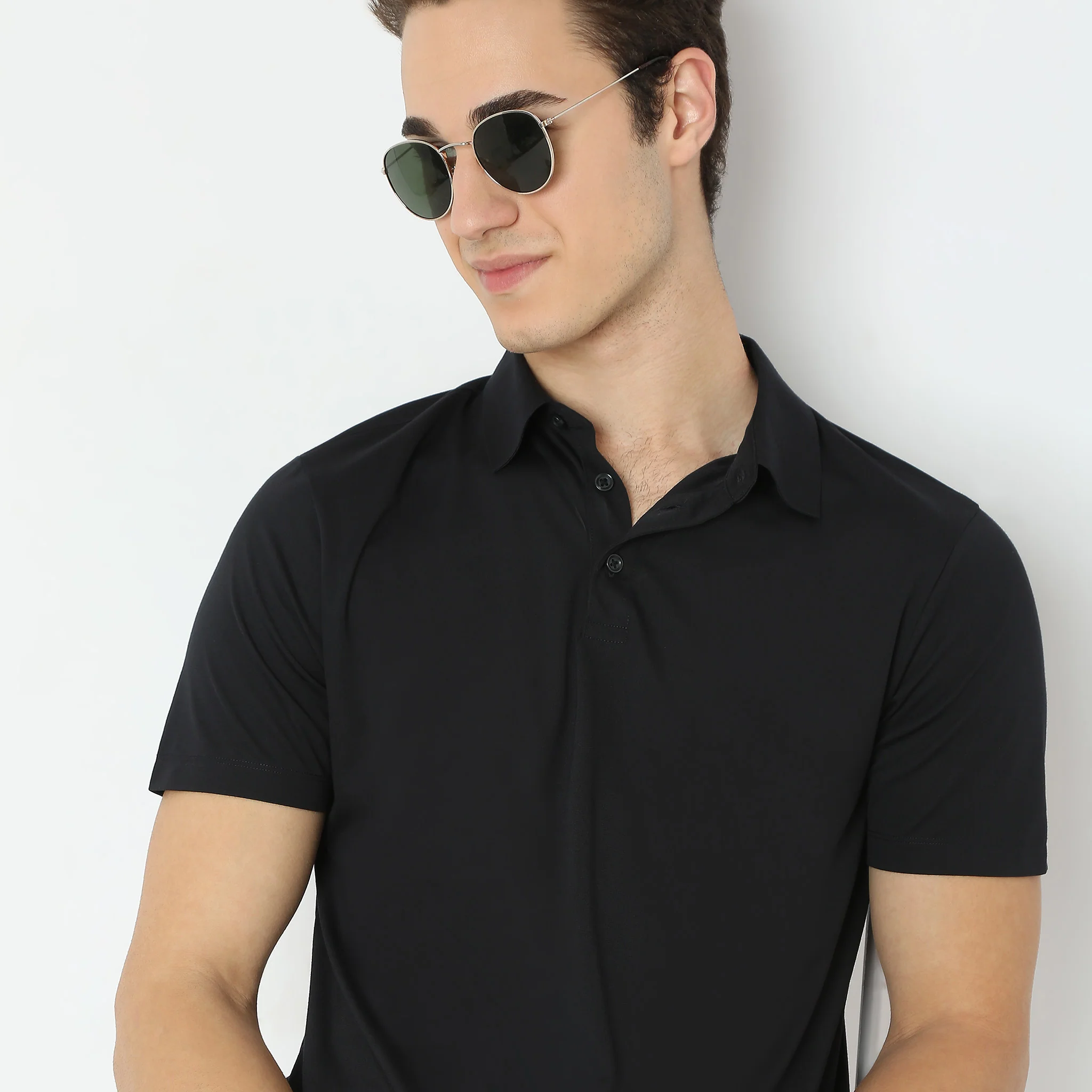 Ultra Club Poloᵉˣ - Luxury Blend Smooth and Lightweight Modern Bonded Collar T-Shirt - Image 20